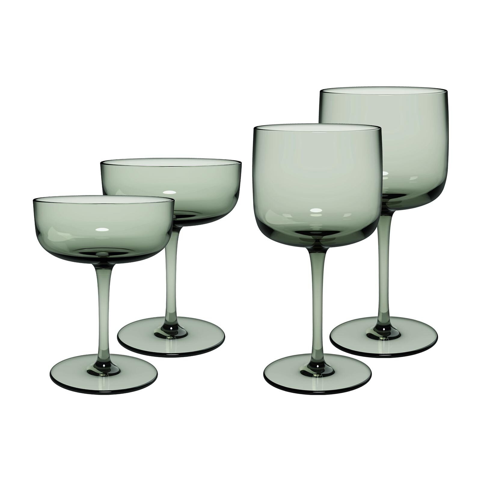 like. by Villeroy & Boch Gläser-Set »Wein- und Sektgläser Like Glass 4er Set« Handwäsche wird empfohlen