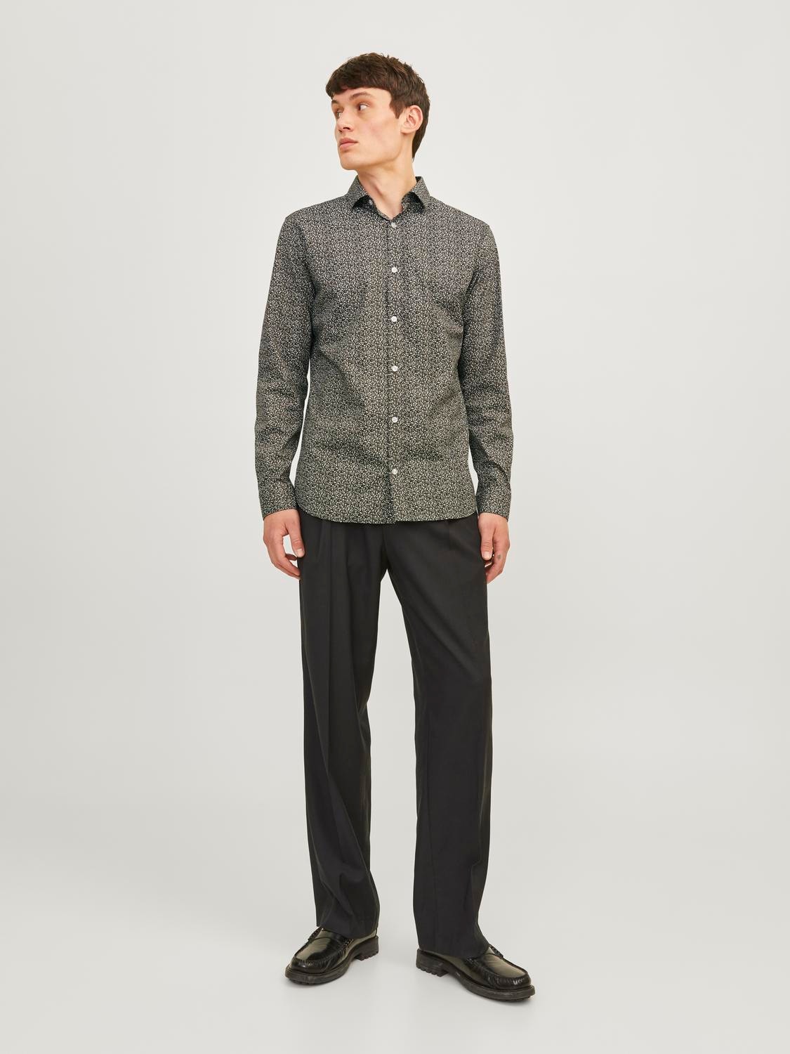 Jack & Jones Langarmhemd »JPRBLABLACKPOOL STRETCH LS SHIRT SN«