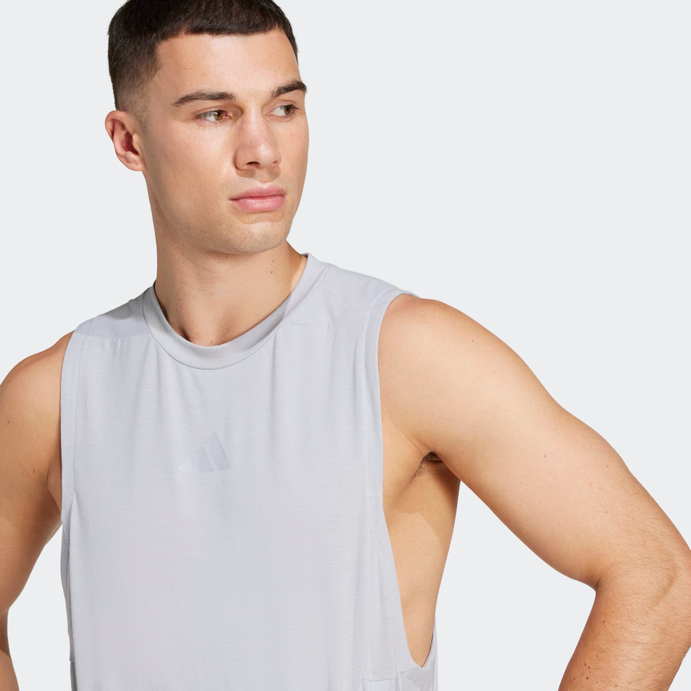 adidas Performance Tanktop »D4T 3S TANK« mit Rundhalsausschnitt, ohne Verschluss
