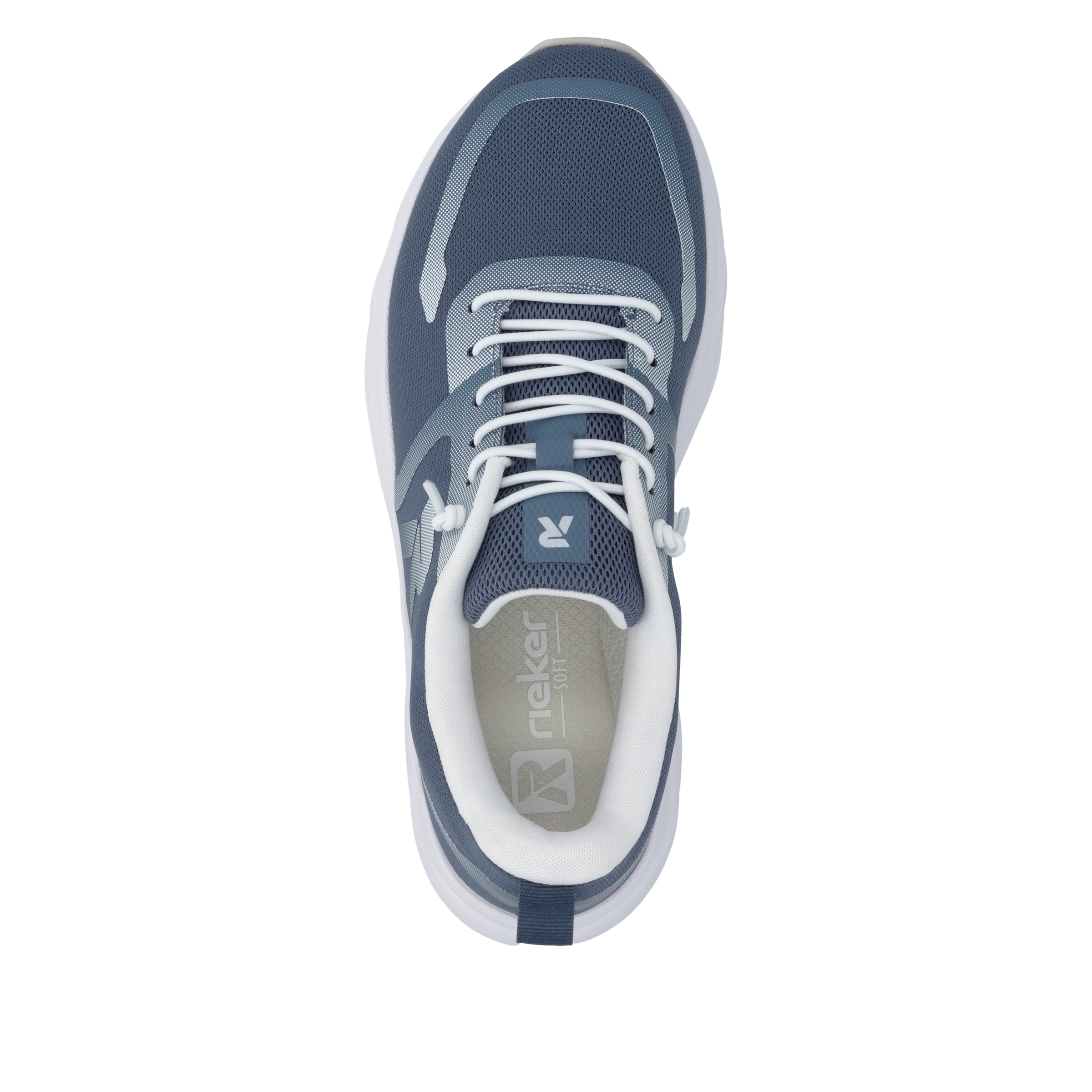 RIEKER Sport Slip-On Sneaker  Sportschuh, Freizeitsneaker, Halbschuh zum Schlupfen