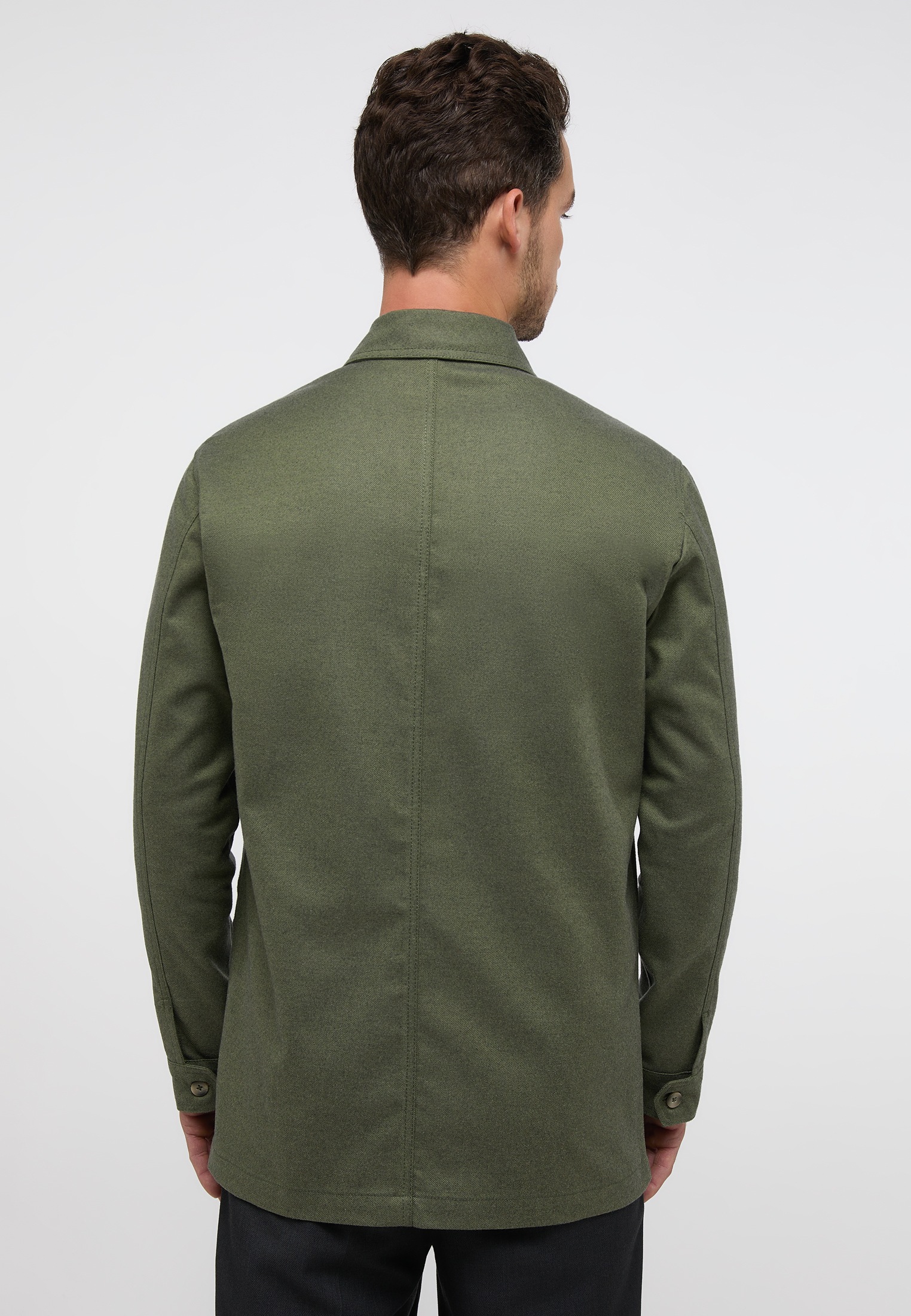 Eterna Langarmhemd »MODERN FIT« EASY IRON (bügelleicht)