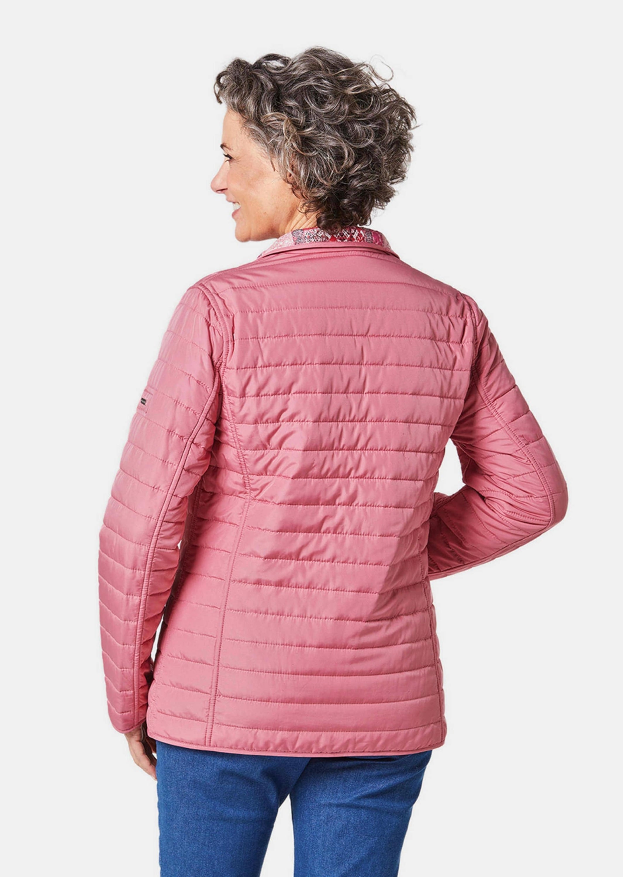 GOLDNER Steppjacke »Druckwendejacke Leichte Druck-Steppjacke zum wenden«