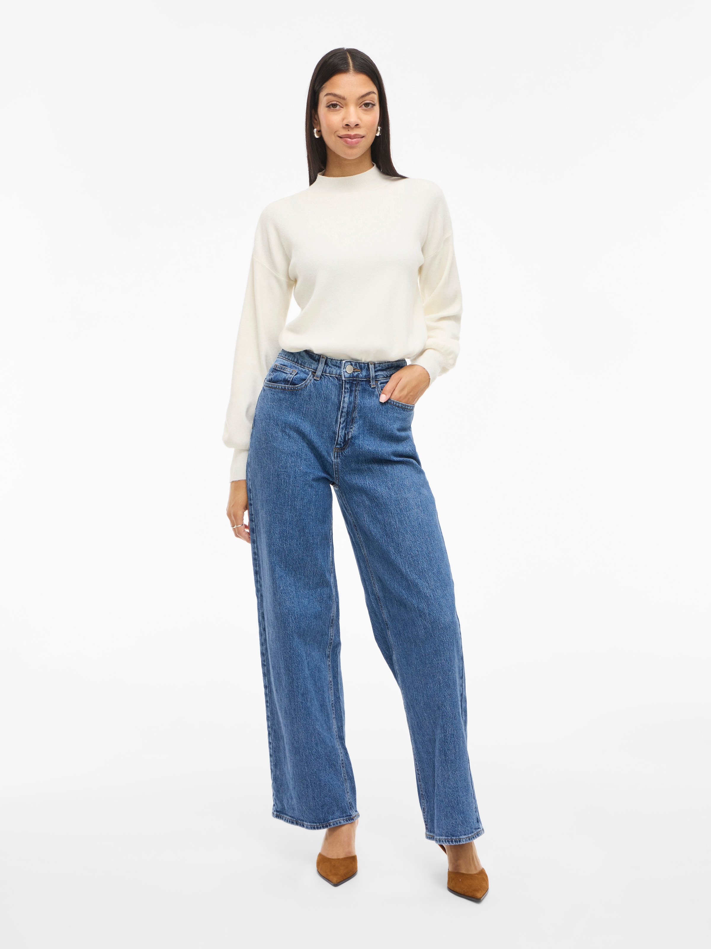 Vila High-waist-Jeans »VIFREYA JAF HW JEANS - NOOS«