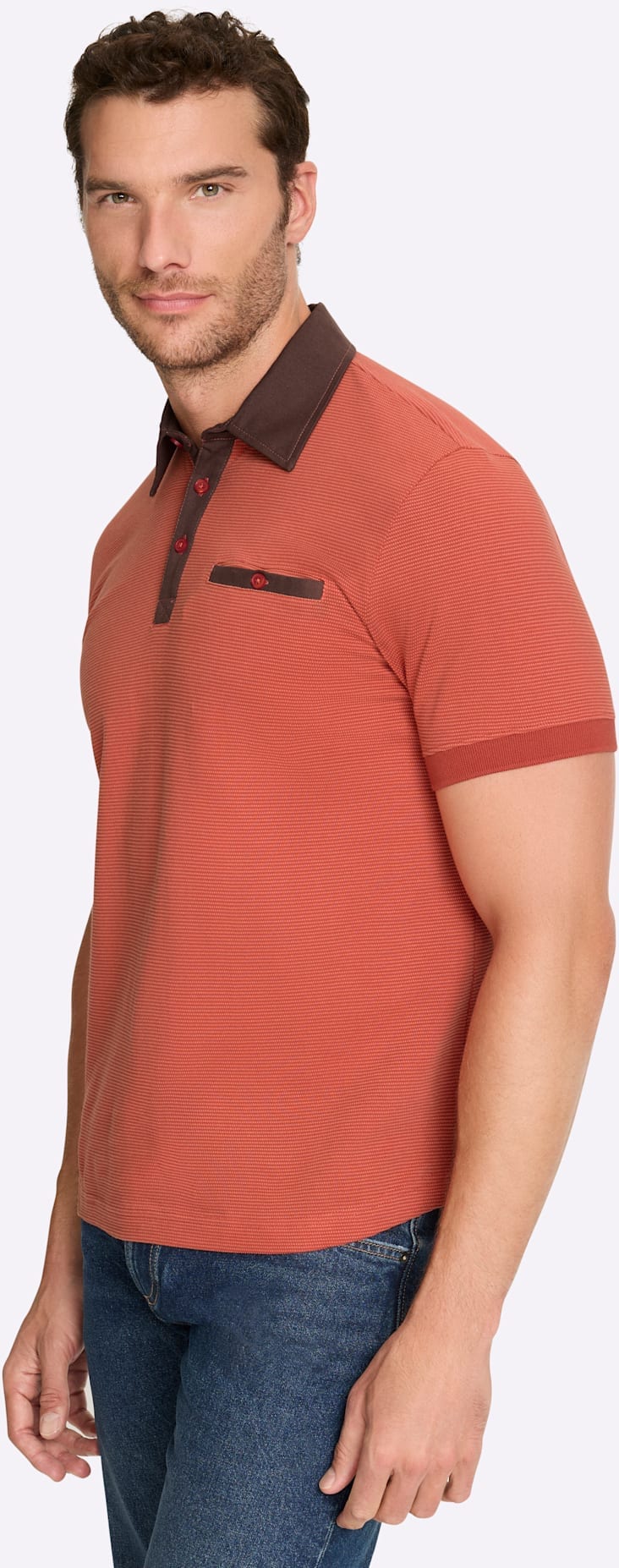 Marco Donati Kurzarmshirt »Kurzarm-Poloshirt« 1 tlg.