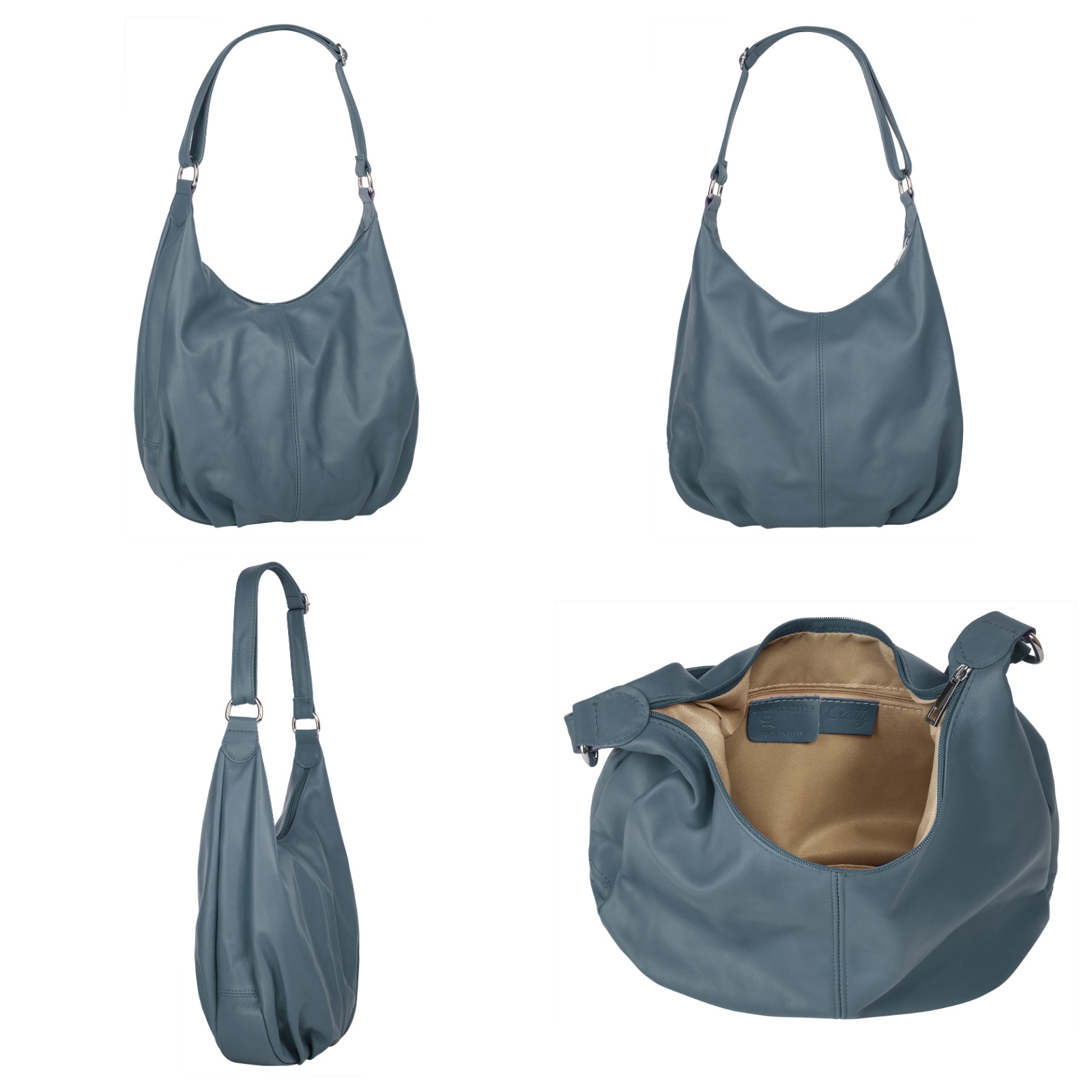 Cluty Shopper, echt Leder, Made in Italy