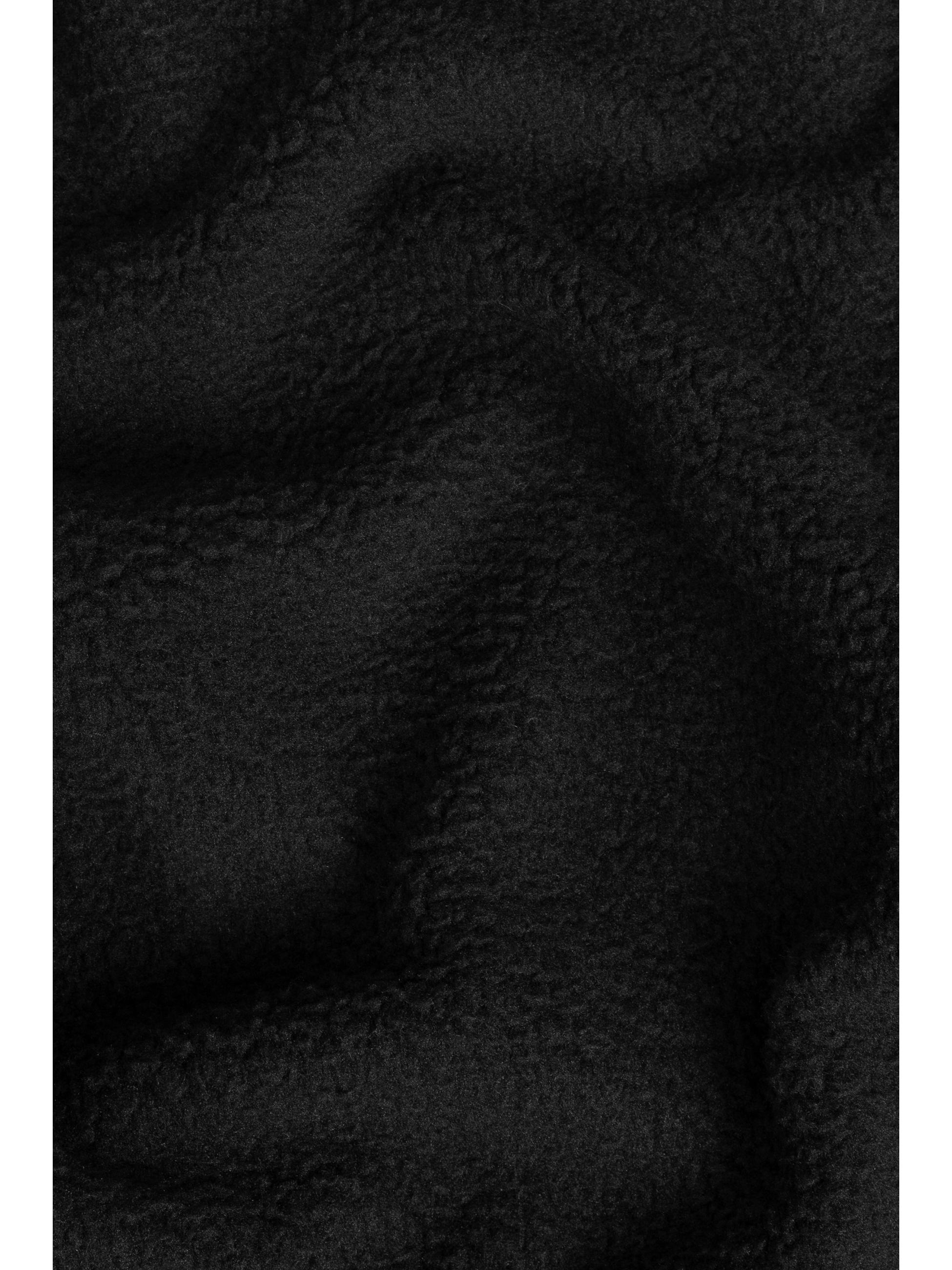 Kapuzensweatjacke »Fellimitatmantel Letti Teddy-Fleece«, Kuschelig weicher Teddyfleece-Mantel