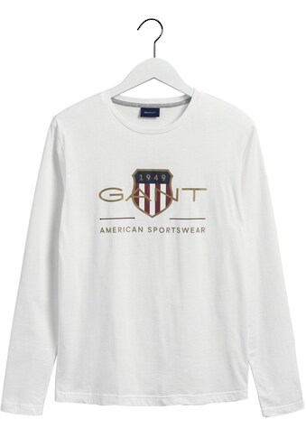 Gant Langarmshirt »ARCHIVE SHIELD LS T-SHIRT«, mit Logo-Print kaufen