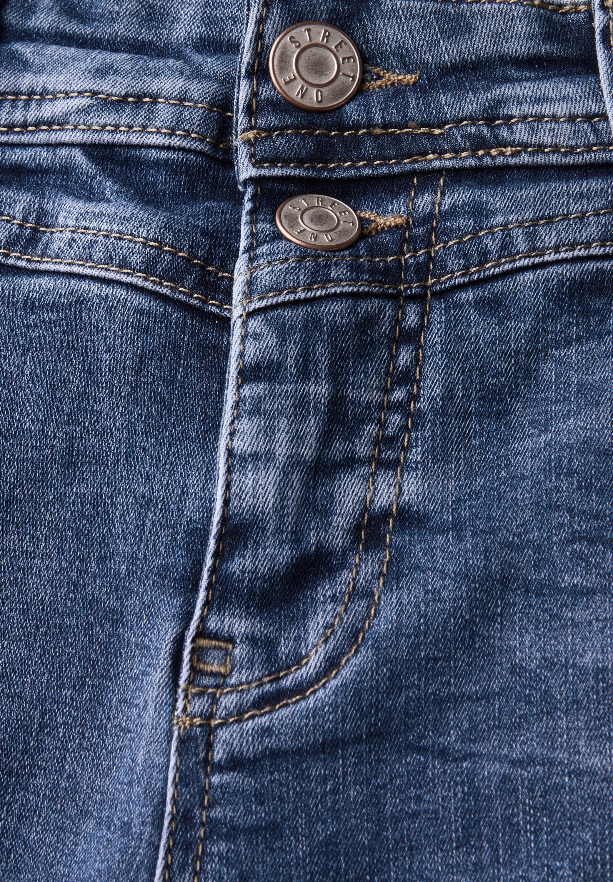 STREET ONE Regular-fit-Jeans »Style Jane«, im Five-Pocket Style