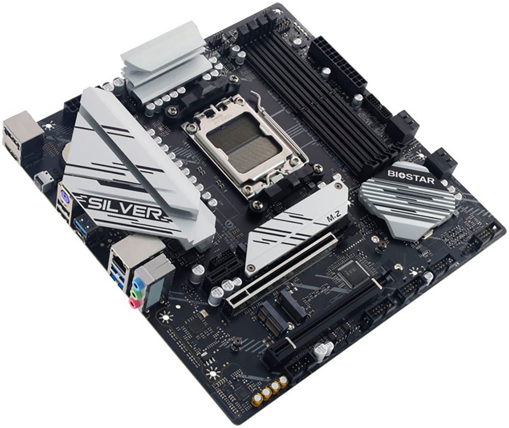 Biostar Mainboard »B650M-SILVER«