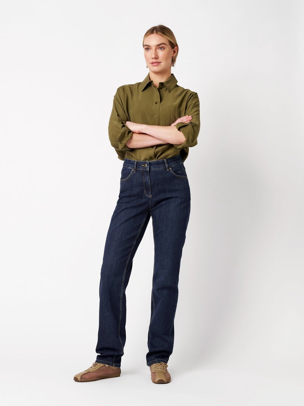 TONI Straight-Jeans »Honey« aus Stretch-Denim