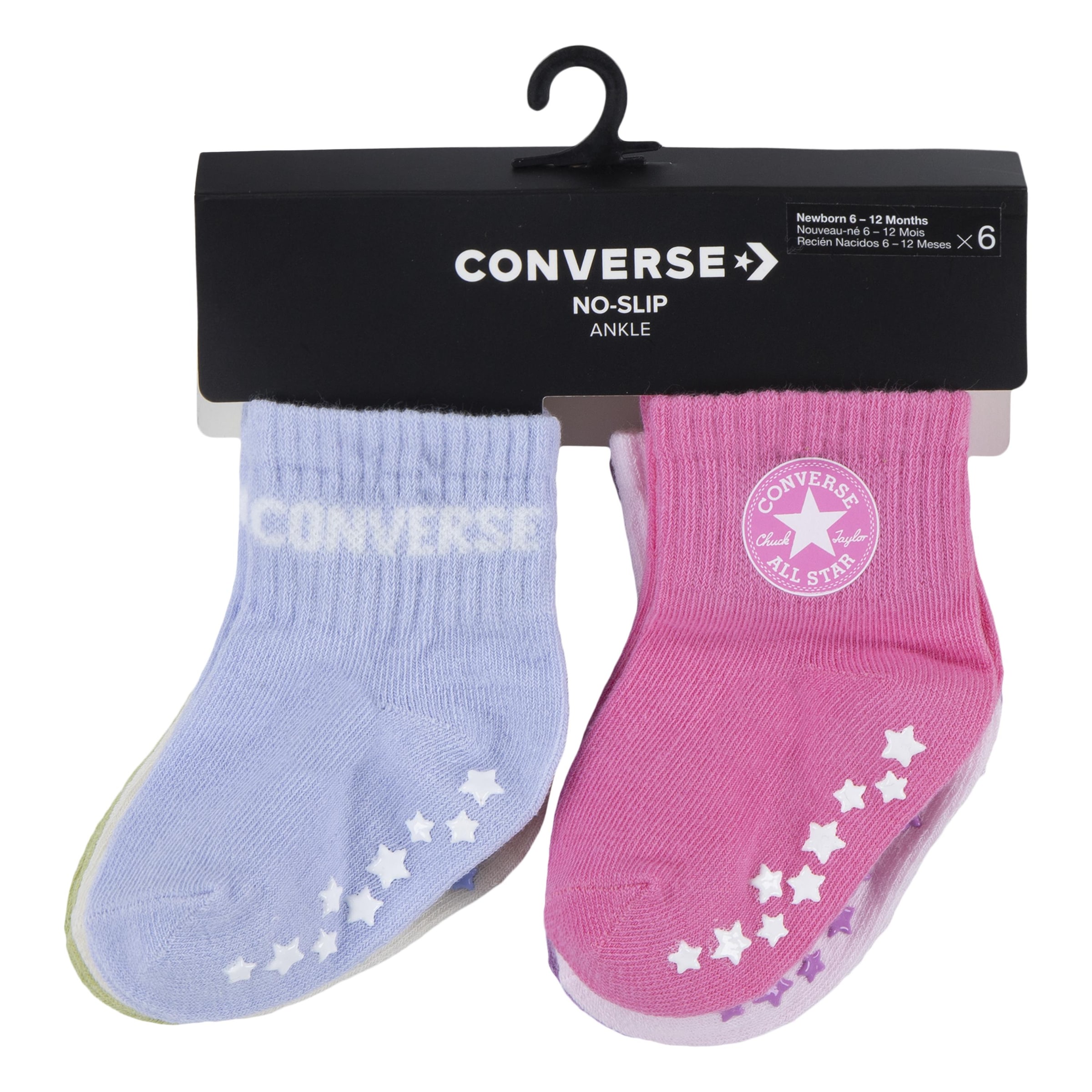 Converse Socken »CHN CORE 6PK GRIP INF TOD SCKS« 6 Paar tlg. für Babys