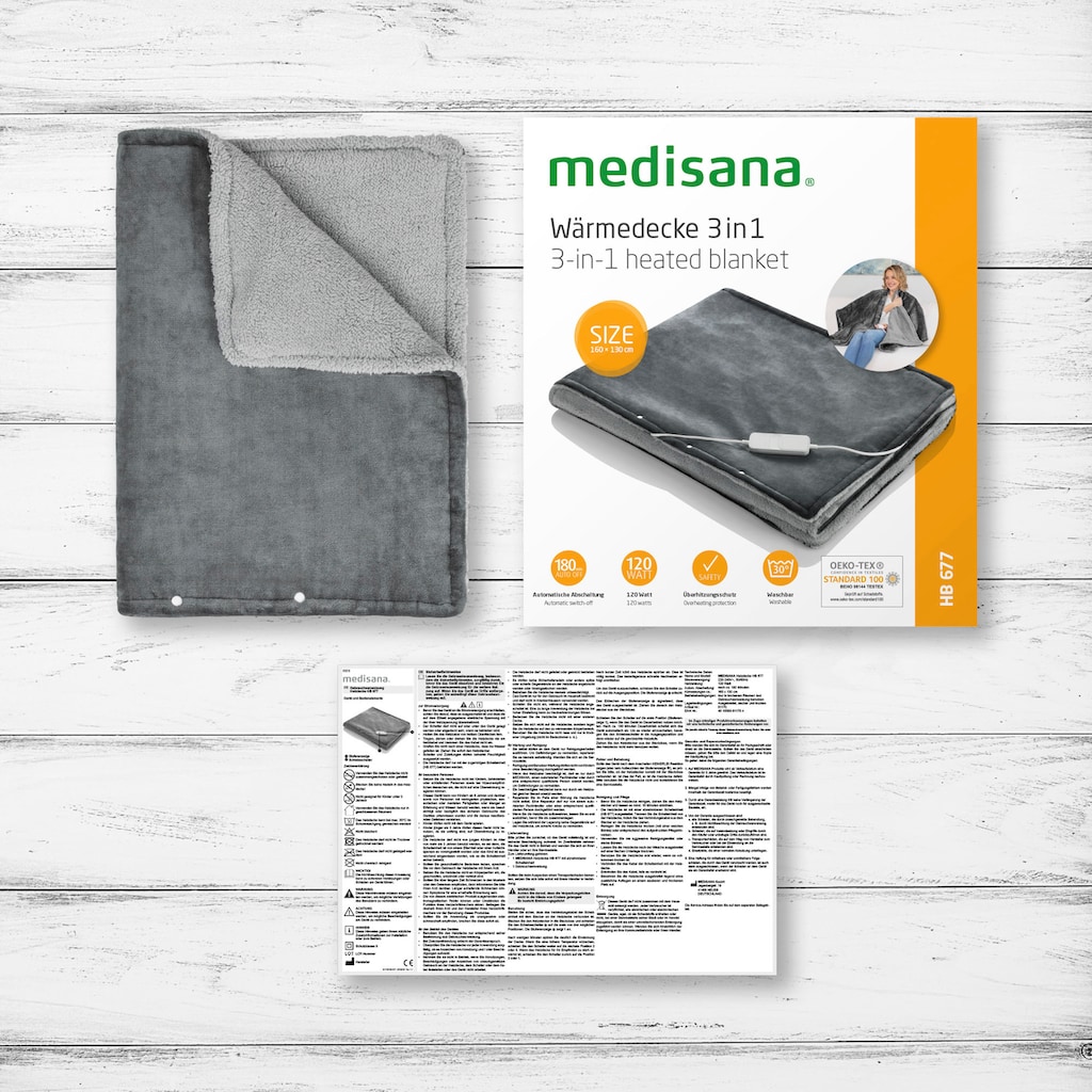 Medisana Heizdecke »HB 677«, (2 tlg.)