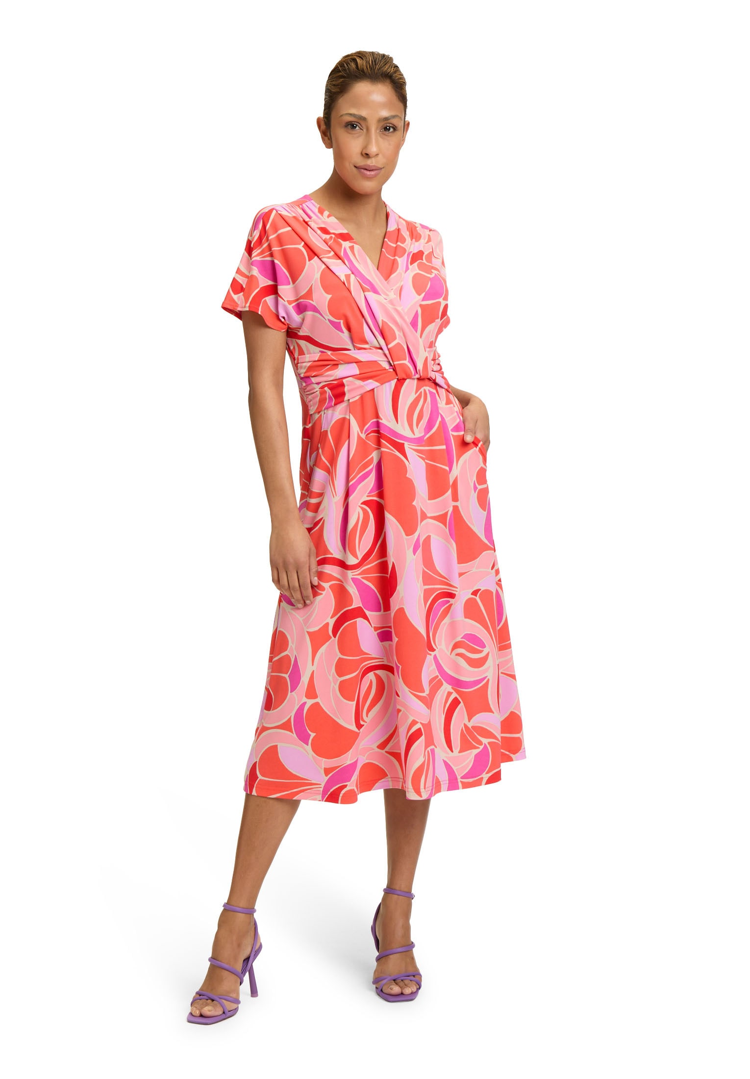 Betty Barclay Jerseykleid »Jerseykleid mit überschnittenen Ärmeln«
