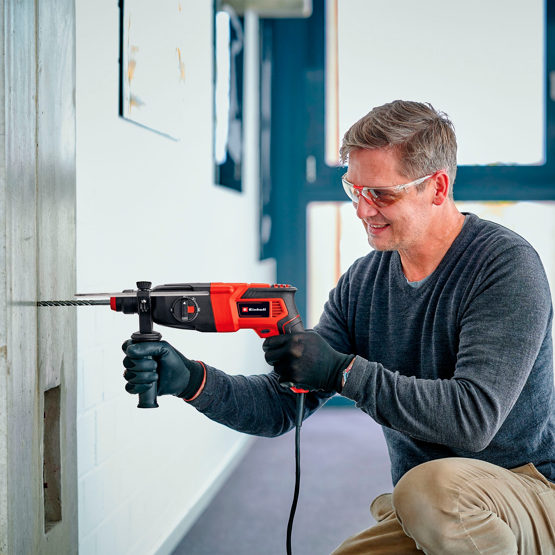 Einhell Bohrhammer »TC-RH 620 4F Kit« inkl. Koffer für universelle Aufbewahrung von Werkzeug und Zubehör