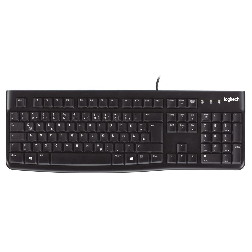 Logitech Tastatur- und Maus-Set »Desktop MK120 - US INT'L NSEA-Layout«