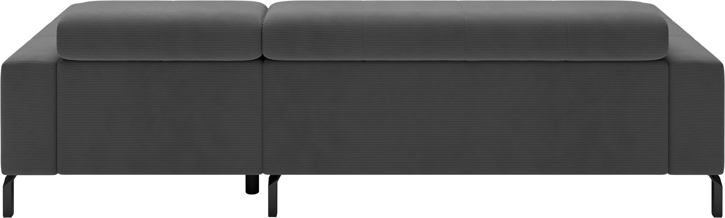 Home affaire Ecksofa »Ecksofa Claya, L-Form, Kopfteilverstellung, Breite 258 cm« Moderne Steppung, weicher Polsteraufbau & saugroboterfreundliche Höhe