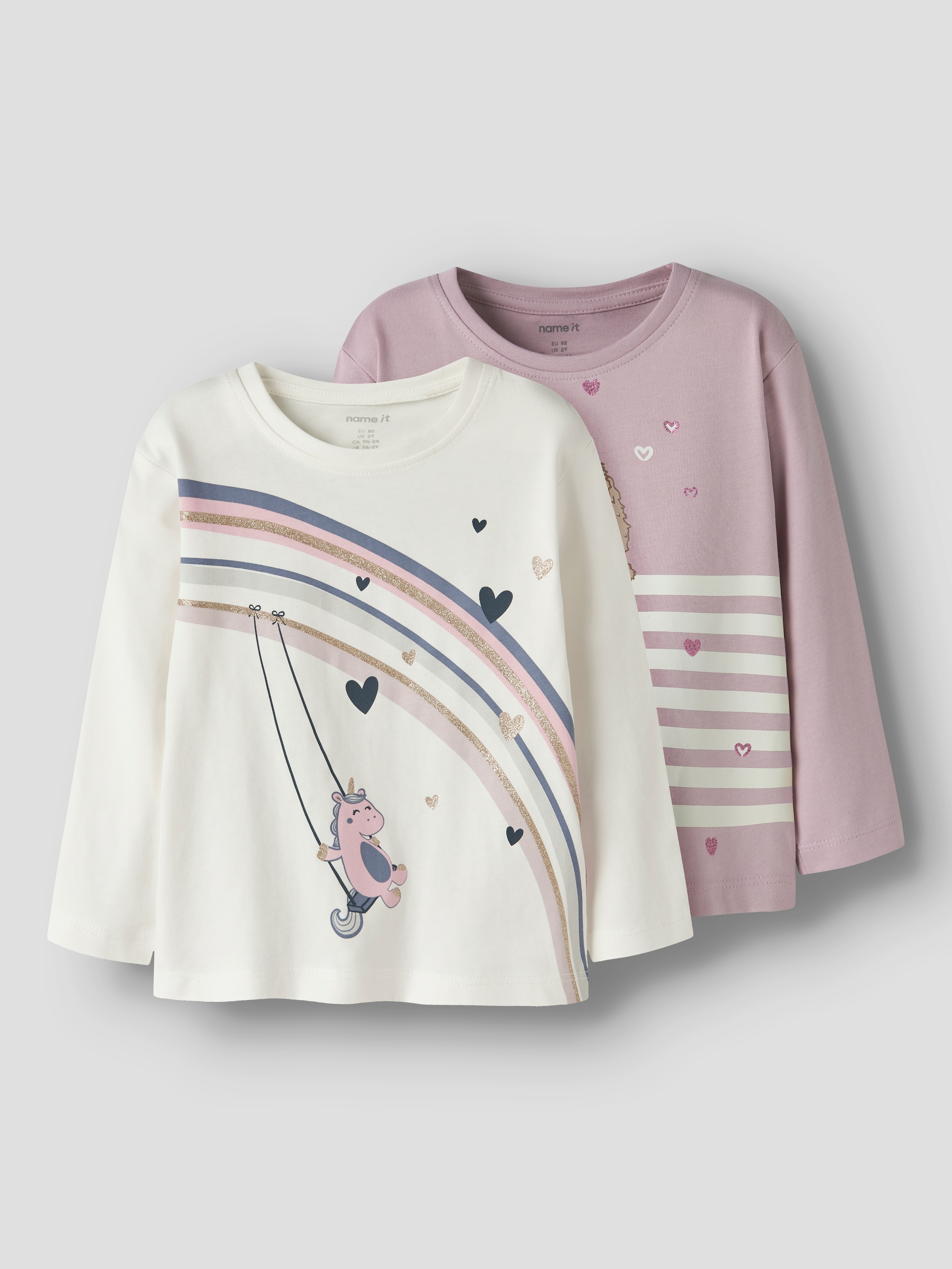 Name It »NMFVALIANE 2P LS NREG TOP« Packung, 2 tlg.