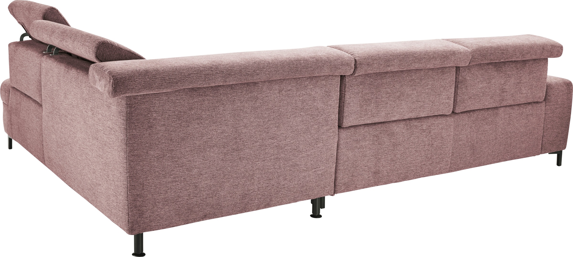 set one by Musterring Ecksofa »SO 3400, Komfortsitzhöhe 47cm oder 49cm, inkl. Sitztiefenverstellung«, verschiedene Funktionen, Kaltschaumpolsterung, Stellmaße 220 x 317 cm