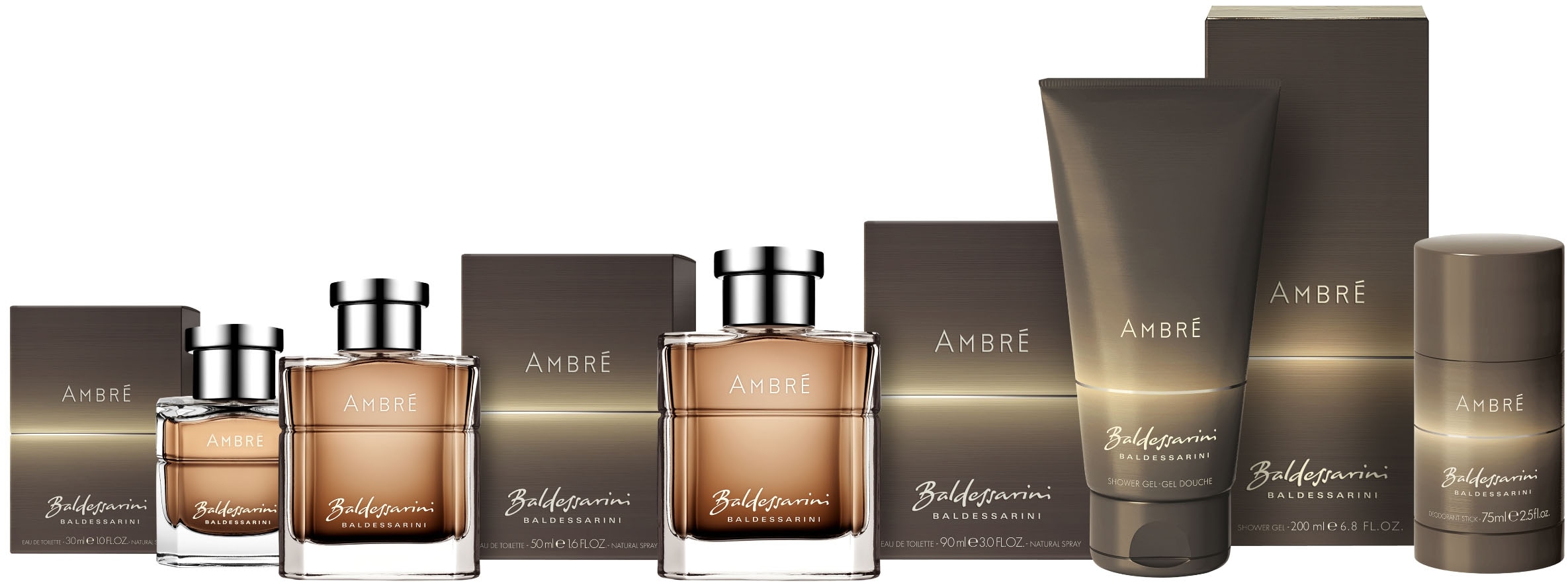 BALDESSARINI Eau de Toilette »Baldessarini Ambre Eau de Toilette 50ml«, (Packung, 1 tlg.), mit fruchtigen Akzenten
