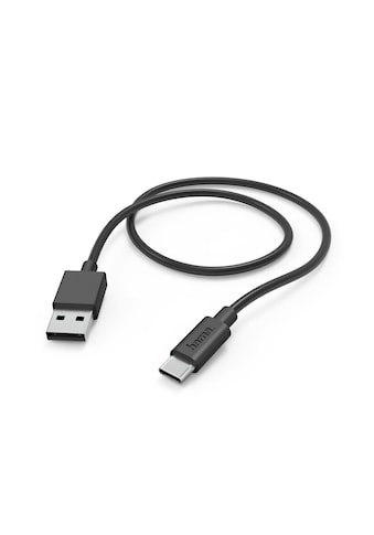 USB-Kabel »Ladekabel, USB-A - USB-C, 1 m, Schwarz«, USB Typ A-USB-C, 100 cm