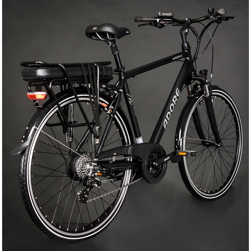 Adore E-Bike »Partnerset Marseille«, 24 Gang, Shimano, Altus, Heckmotor 250 W, (Spar-Set, 2 tlg.)