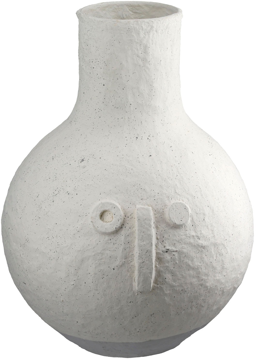 Casablanca by Gilde Tischvase "Vase bauchig Belém creme H. 31 cm"