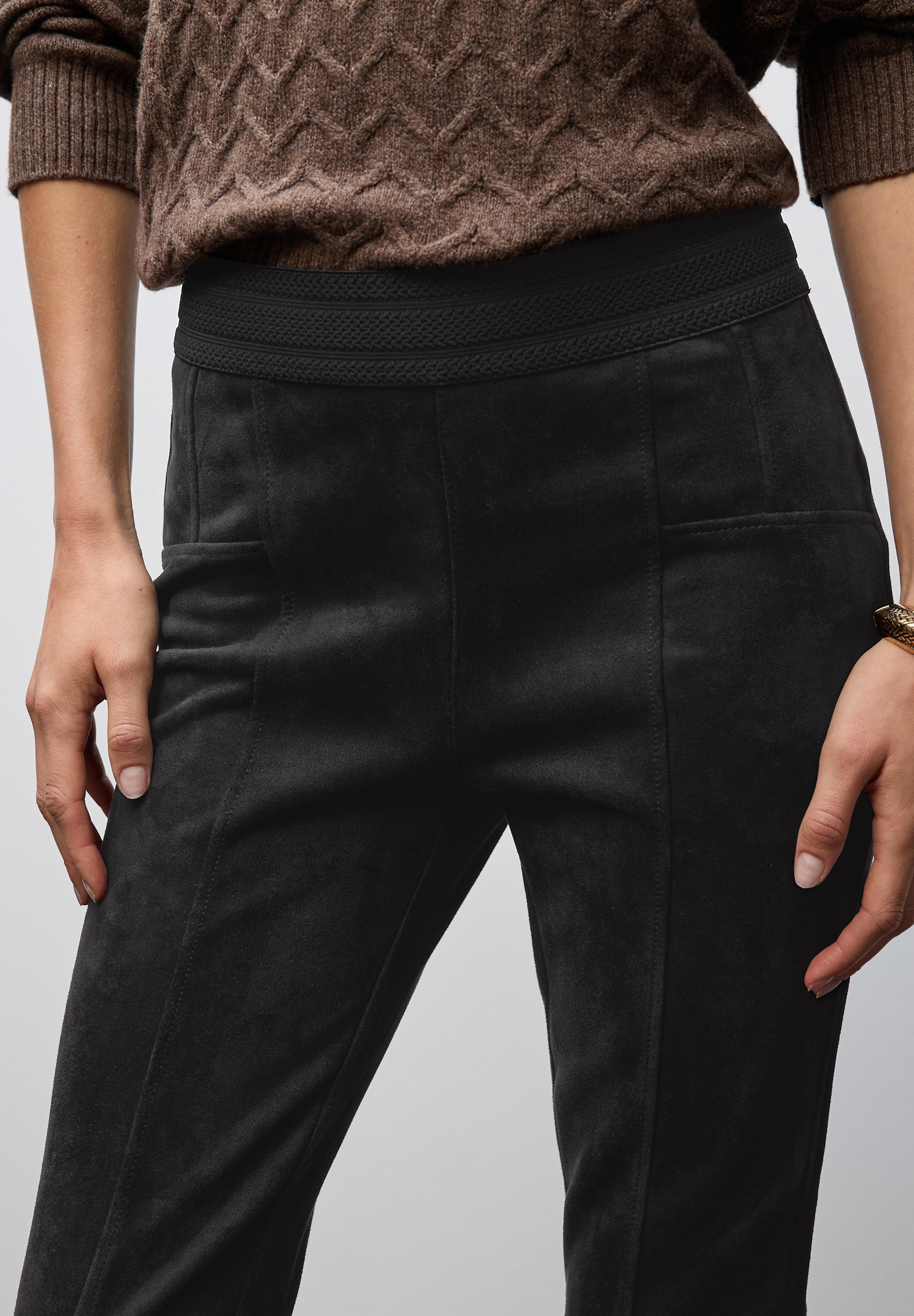 STREET ONE Stoffhose »Style Hope«  mit elastischem Bund