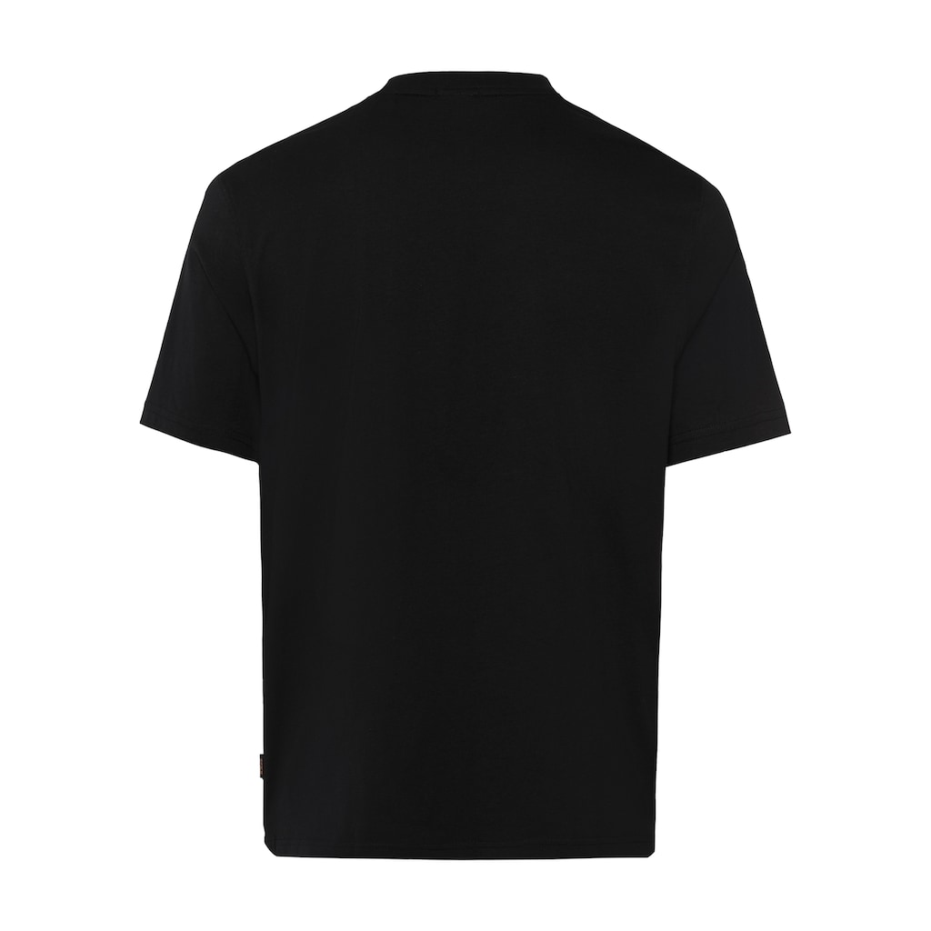 BOSS ORANGE T-Shirt, (1 tlg.), mit Label-Kontrastband innen am Rundhals
