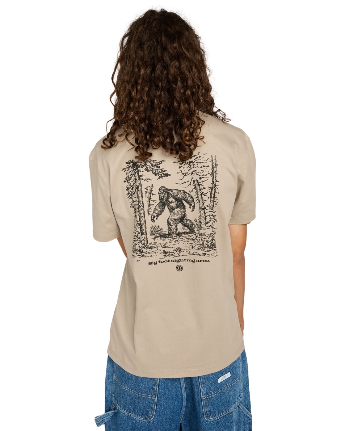 Element T-Shirt »Bigfoot Walking«