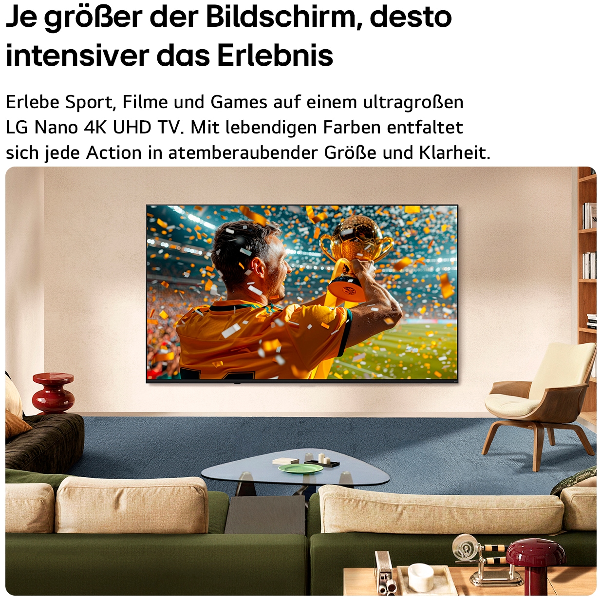 LG DLED-Fernseher »75NU850B6LA« 189 cm/75 ″ Smart-TV