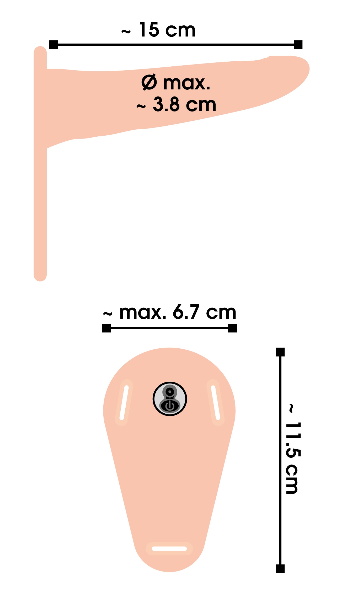 You2Toys Vibrator »Strap-On Vibrating Strap-On«