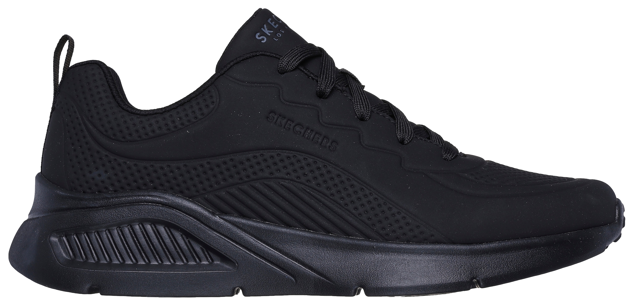 Skechers Sneaker »UNO LITE-LIGHTER ONE«, im monochromen Look, Freizeitschuh, Halbschuh, Schnürschuh