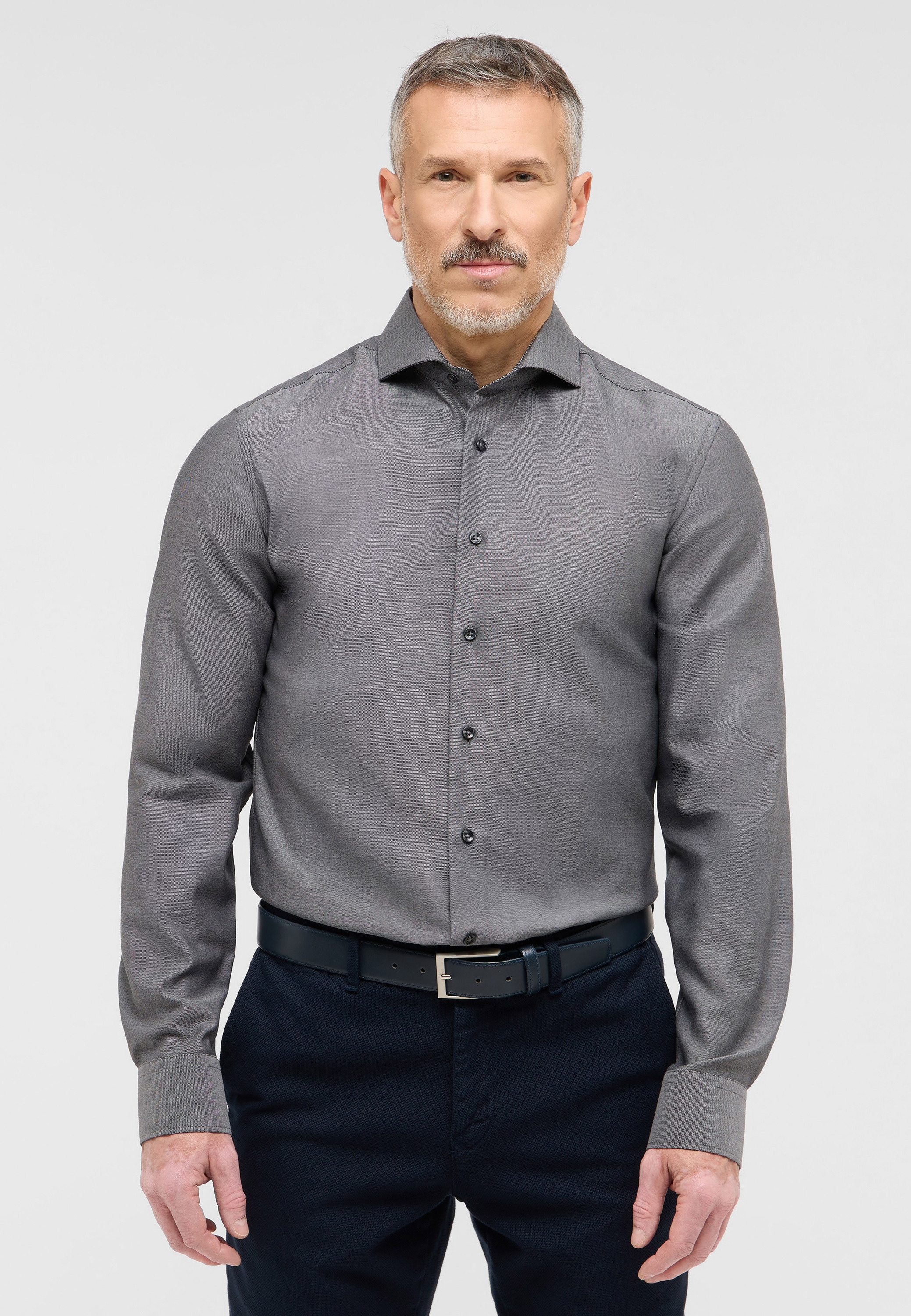 Eterna Langarmhemd »SLIM FIT«, NON IRON (bügelfrei)
