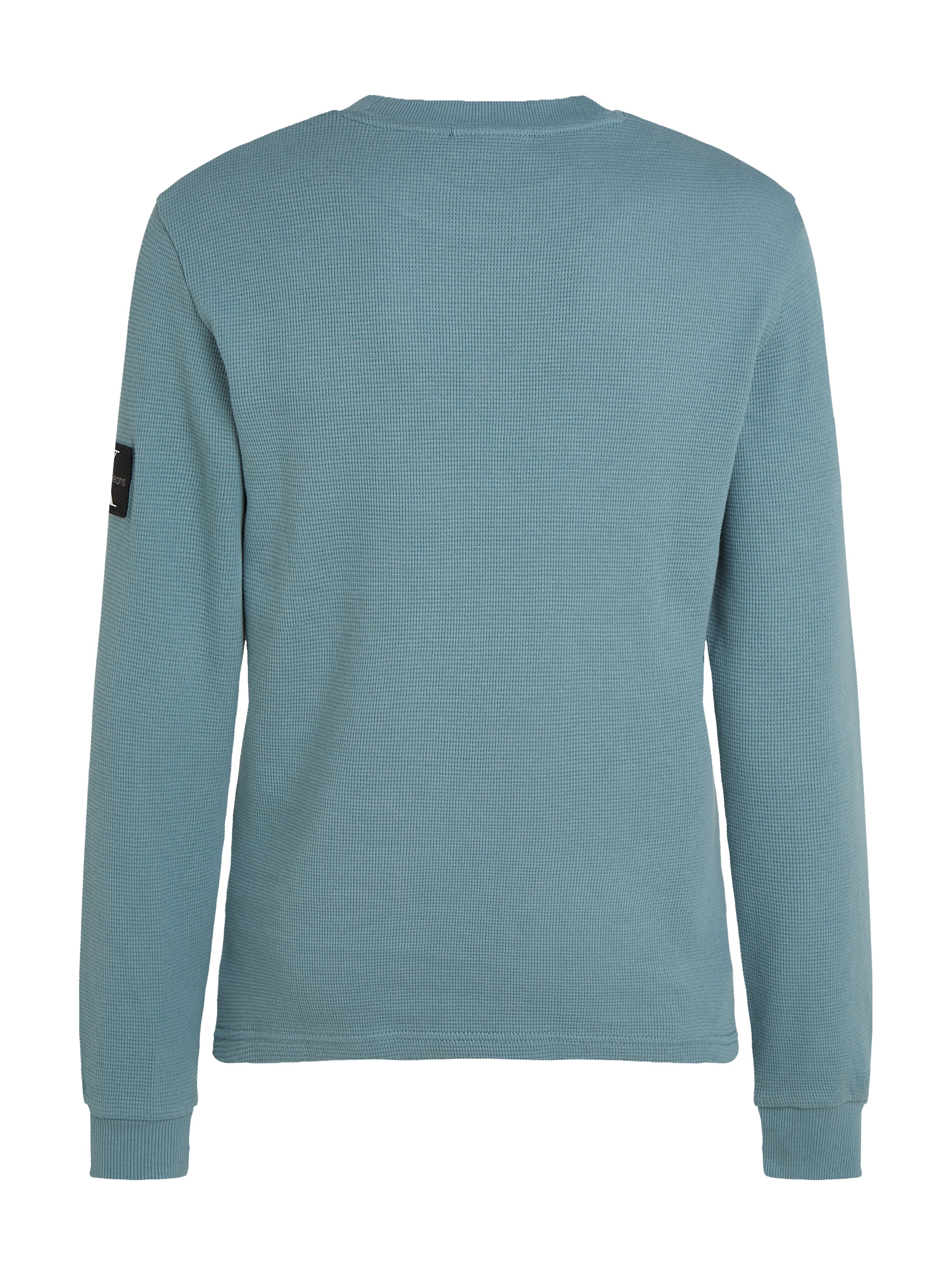 Calvin Klein Jeans Langarmshirt »BADGE WAFFLE LS TEE«, mit Logopatch