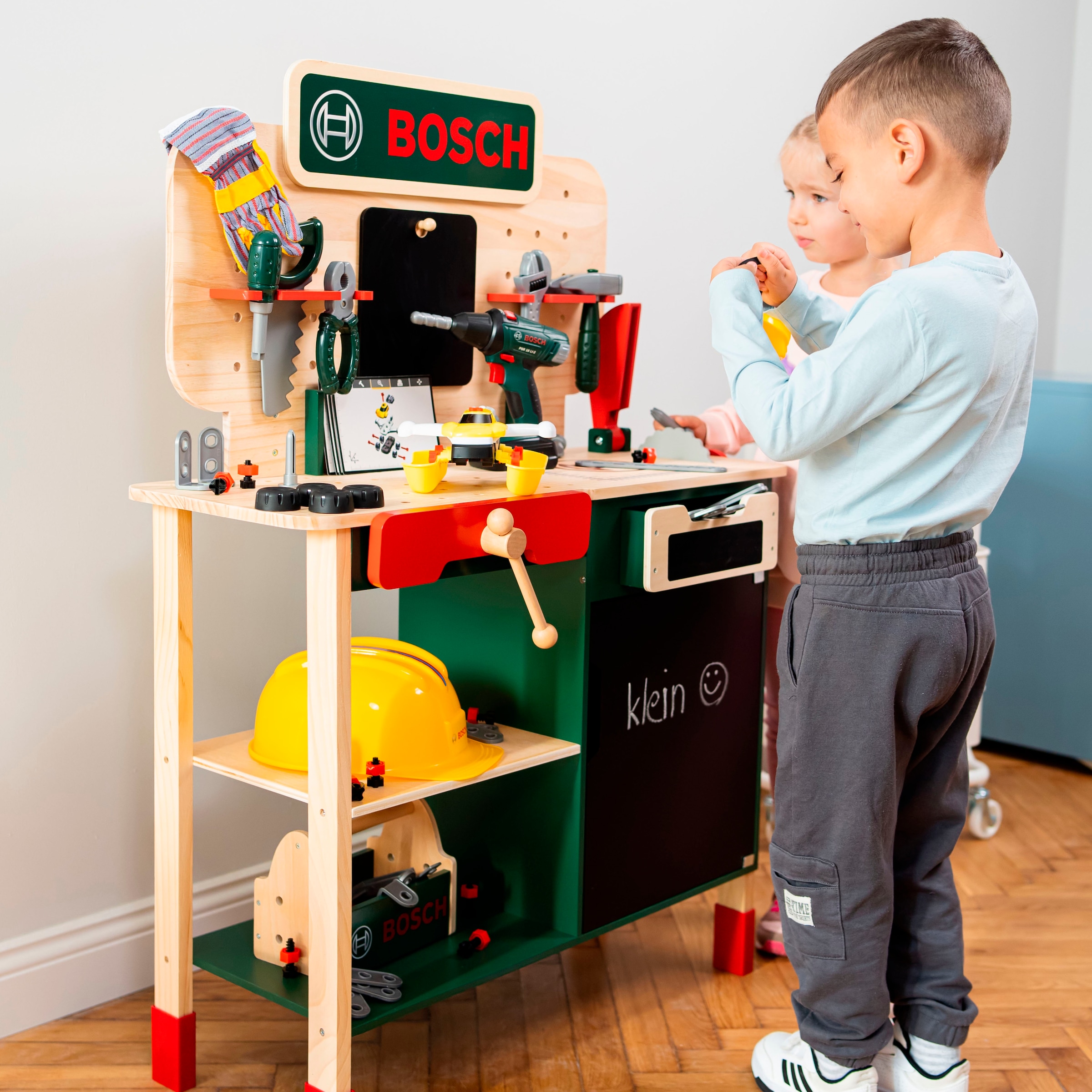Klein Spielwerkbank »BOSCH Holzwerkbank«, mit Sound
