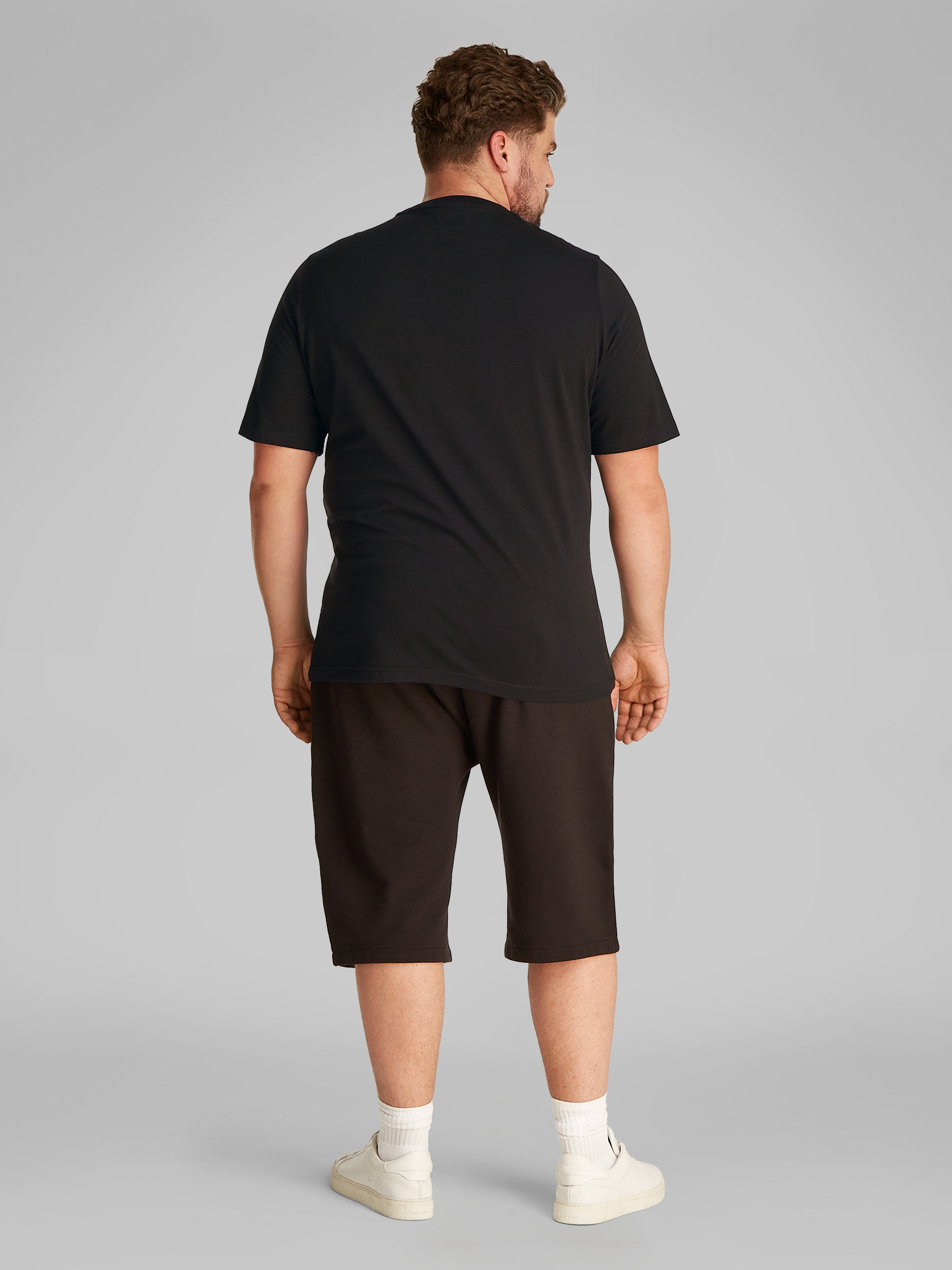 Calvin Klein Big&Tall T-Shirt »BT_CP-DOUBLE LOGO T-SHIRT«, in großen Größen