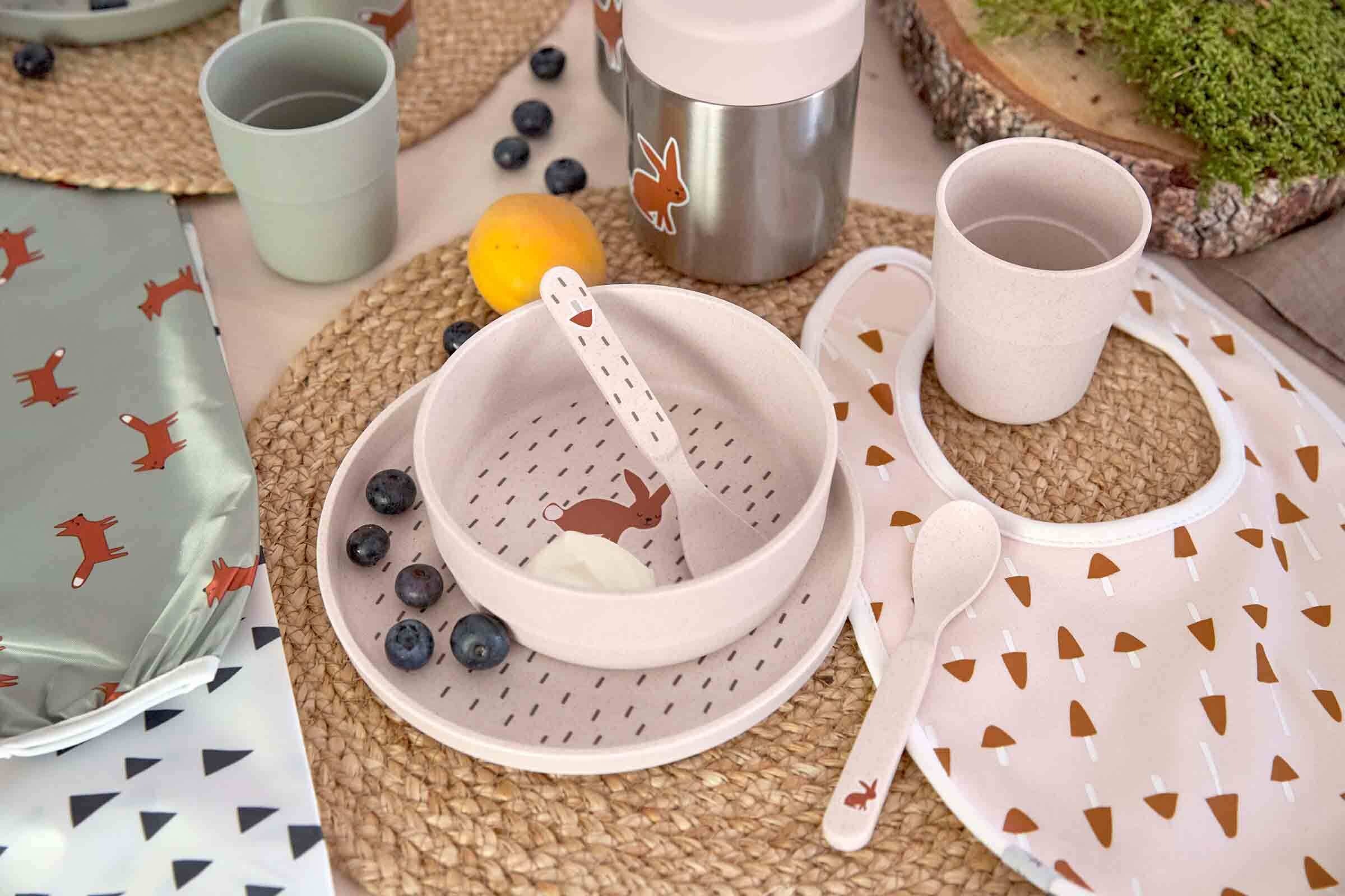 LÄSSIG Kindergeschirr-Set »Kinder-Geschirr-Set 4er Set«