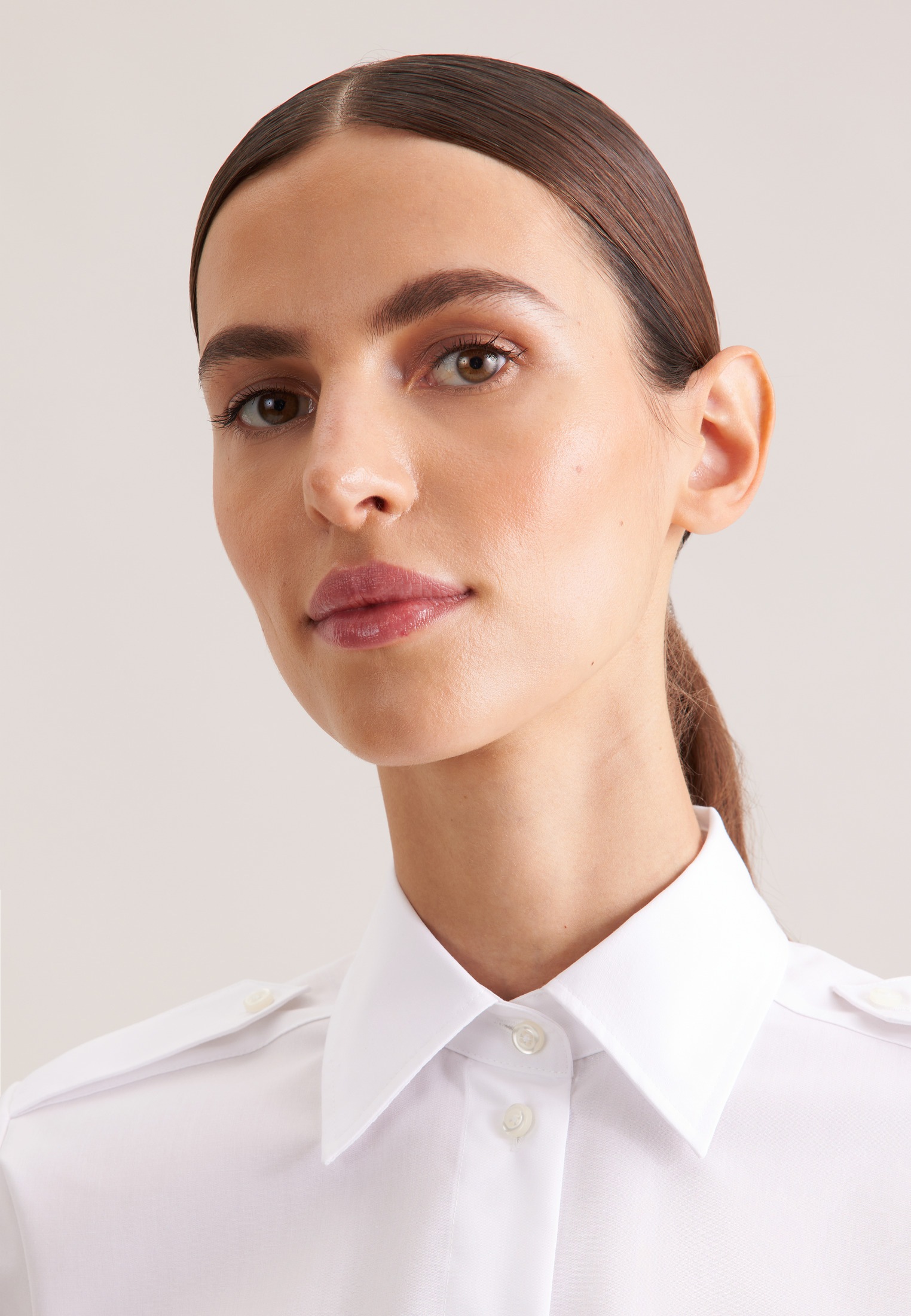 seidensticker Kurzarmbluse 1/2 Uni