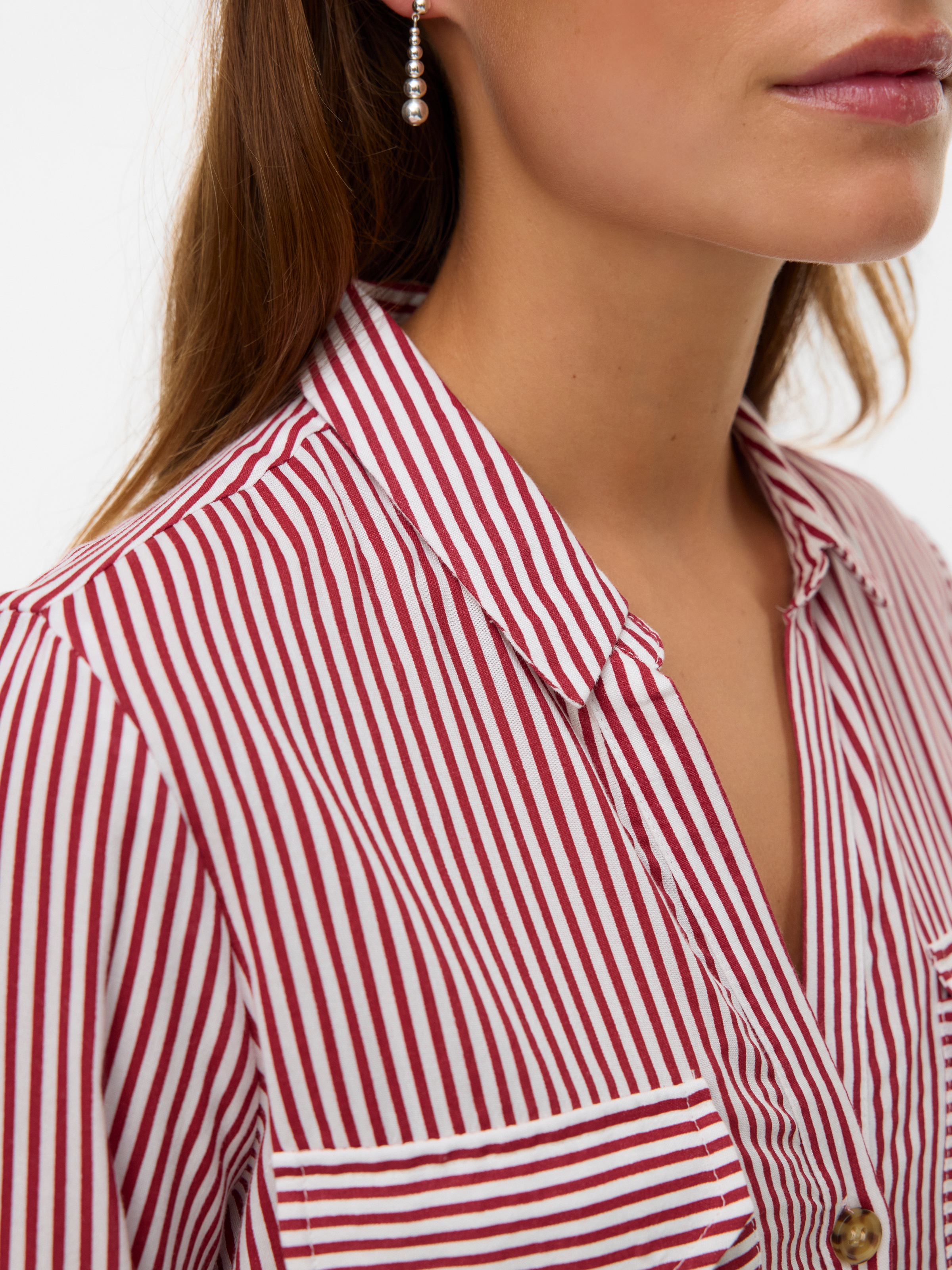 Vero Moda Hemdbluse »VMBUMPY L/S SHIRT NEW WVN GA NOOS«