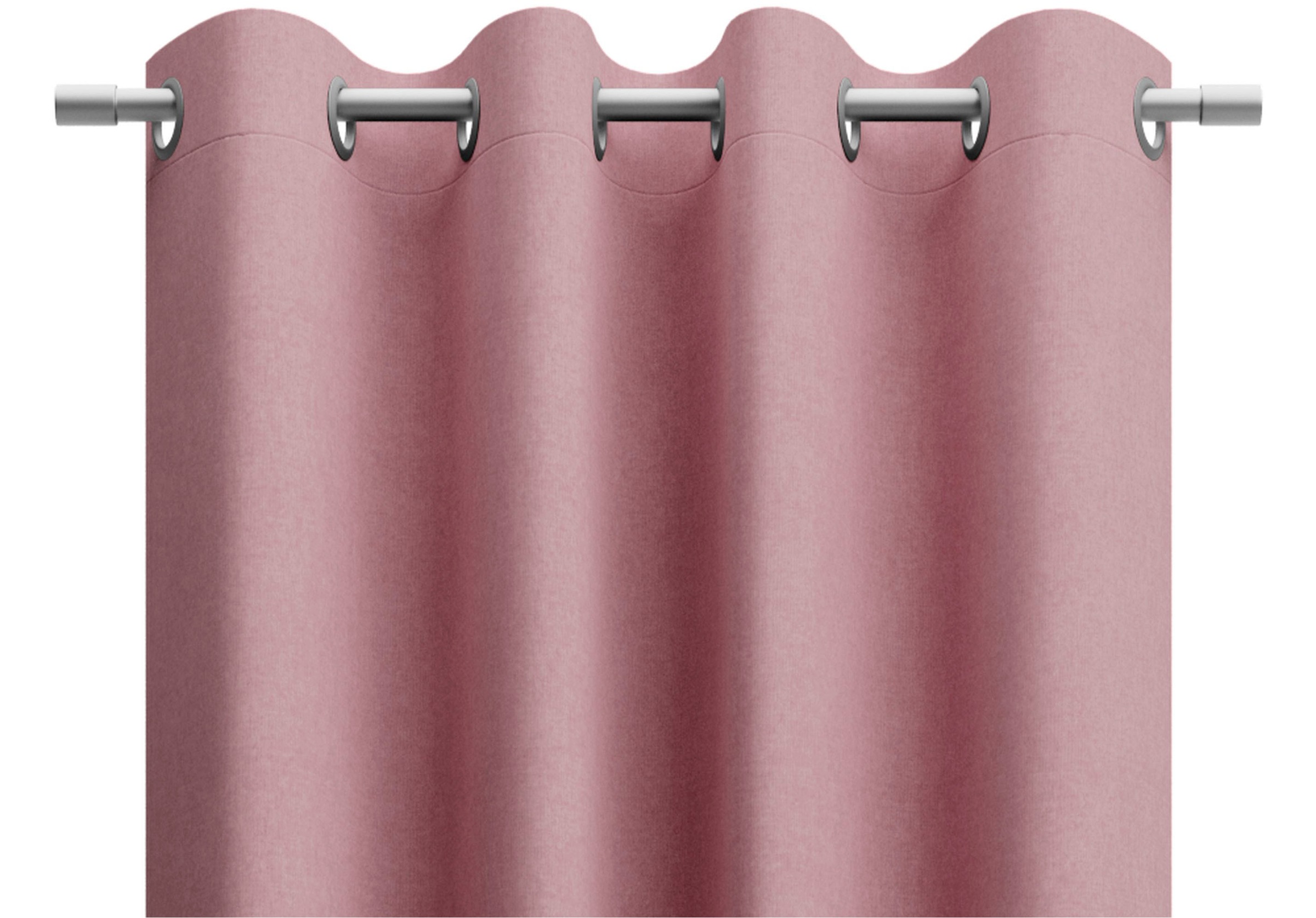 Neutex for you! Vorhang »BELMONDO« Ösen 1 Stk. tlg. Uni mit samtiger Oberfläche, nach Maß