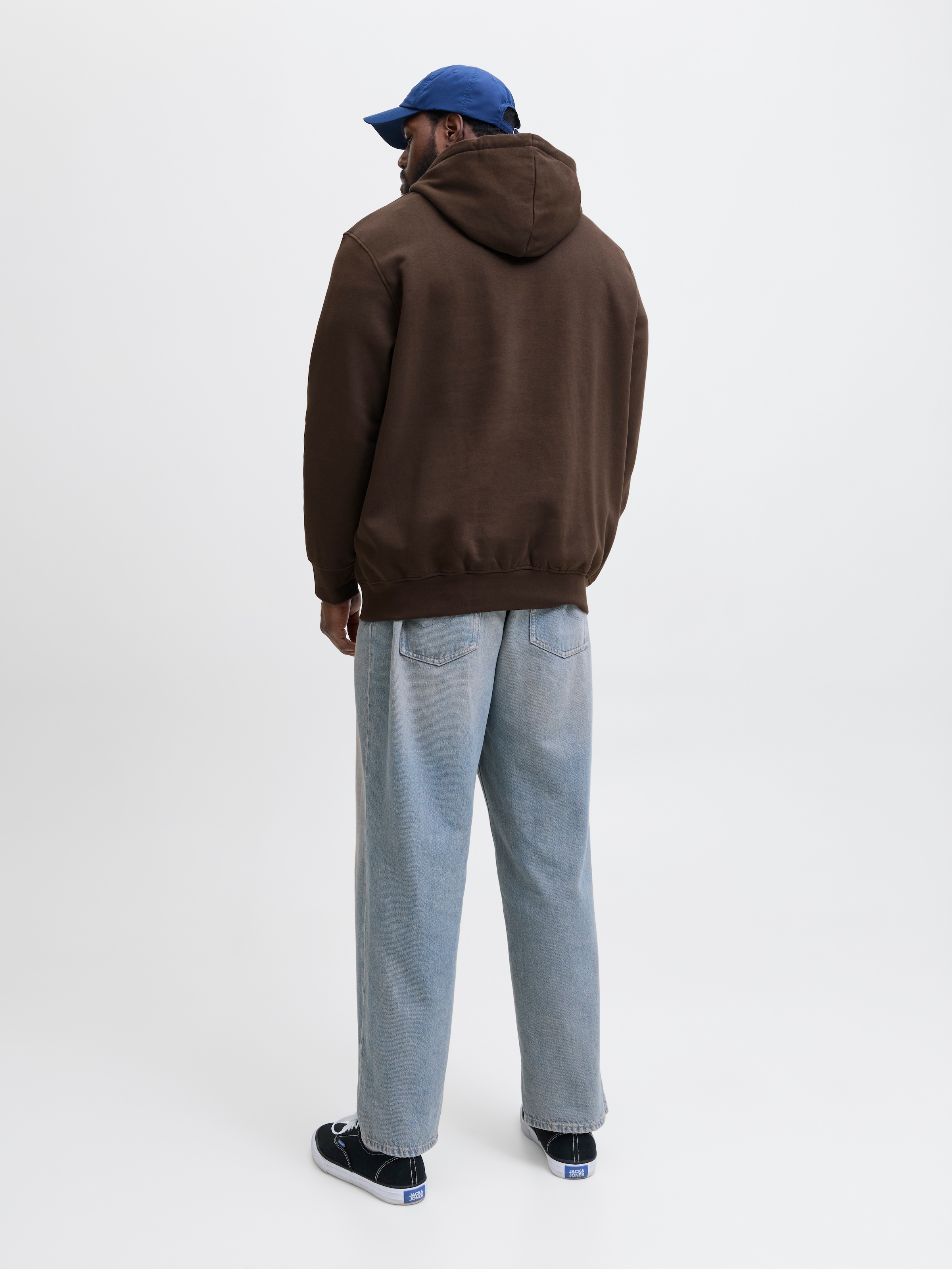 Jack & Jones PlusSize Kapuzensweatshirt »JJESOHO SWEAT HOOD NOOS PLS«, mit Logobranding
