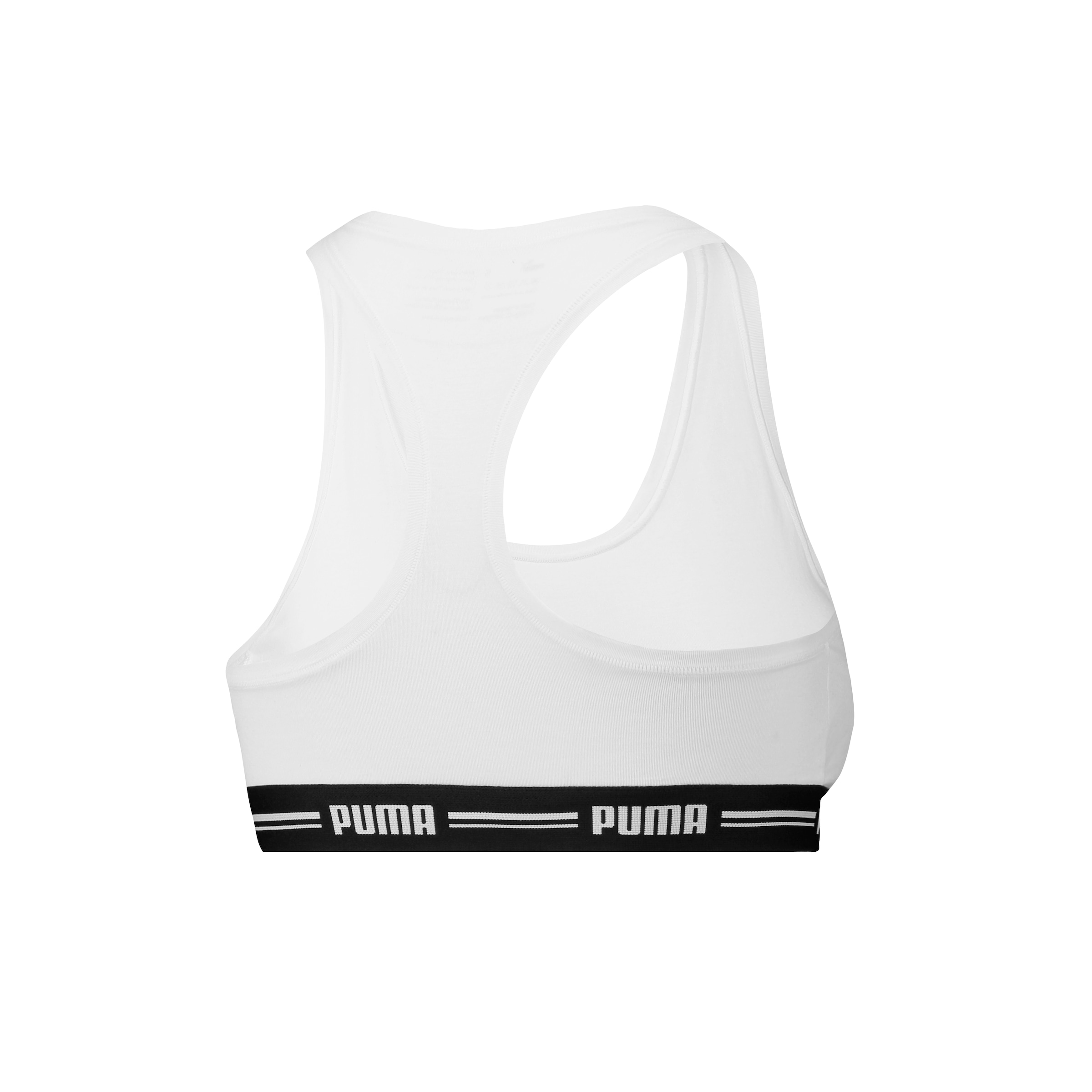 PUMA Sport-Bustier »PUMA WOMEN RACER BACK TOP 1P HANG«, mit markantem Logobund