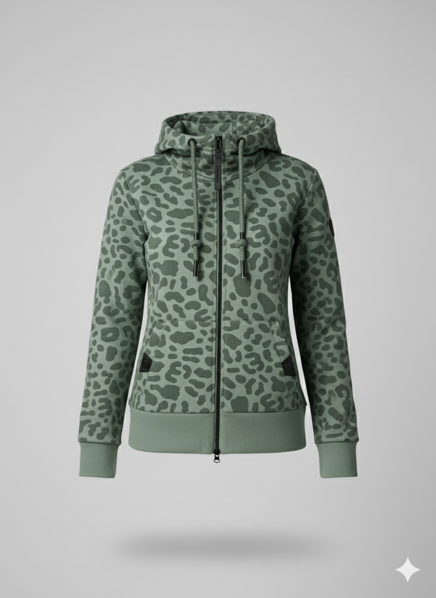Ragwear Sweatjacke »RYLIE PRINT ZIP O«
