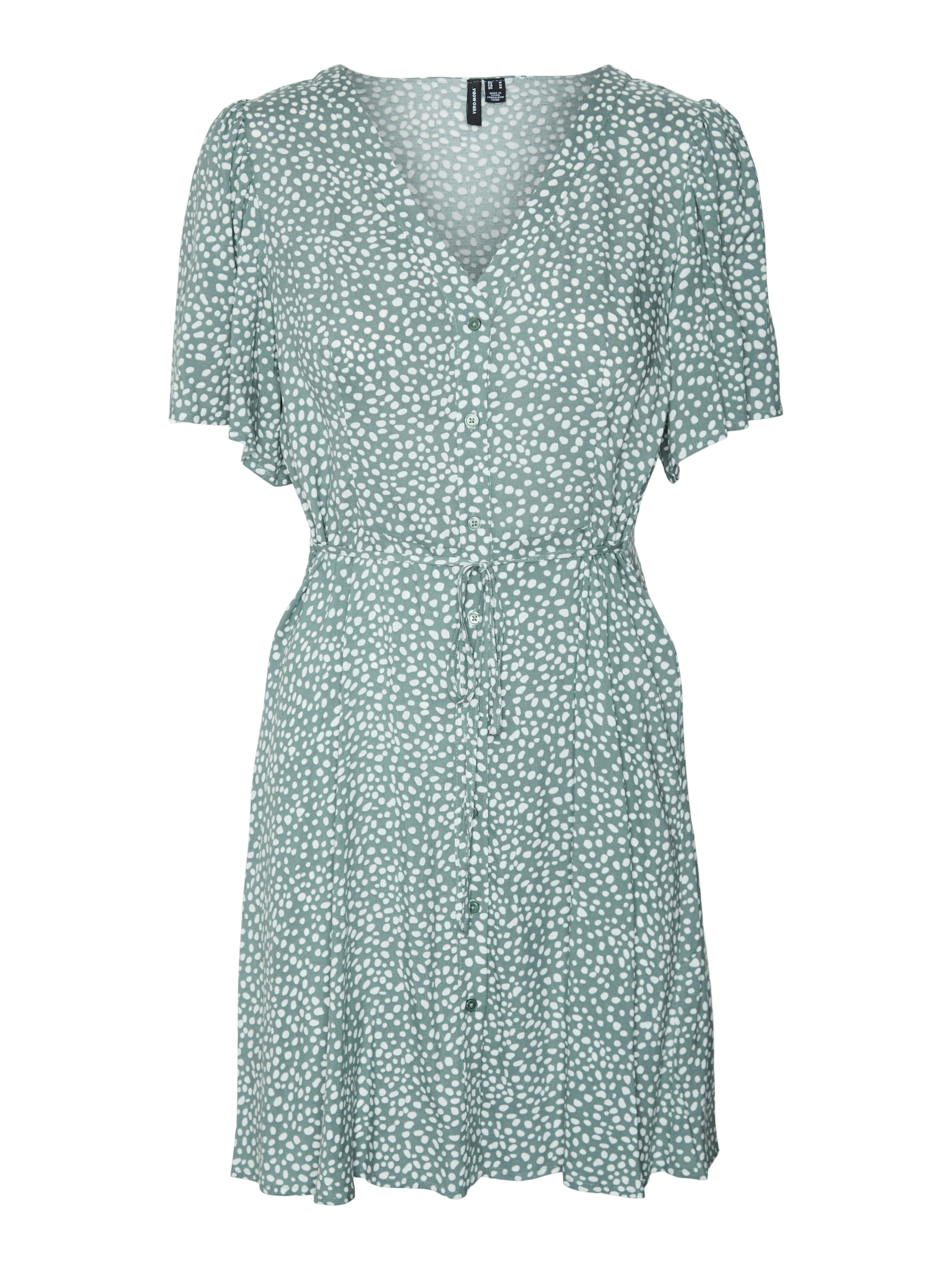 Vero Moda Curve Minikleid »VMCALBA SS SHORT DRESS WVN NOOS CUR« Viskose, regular fit