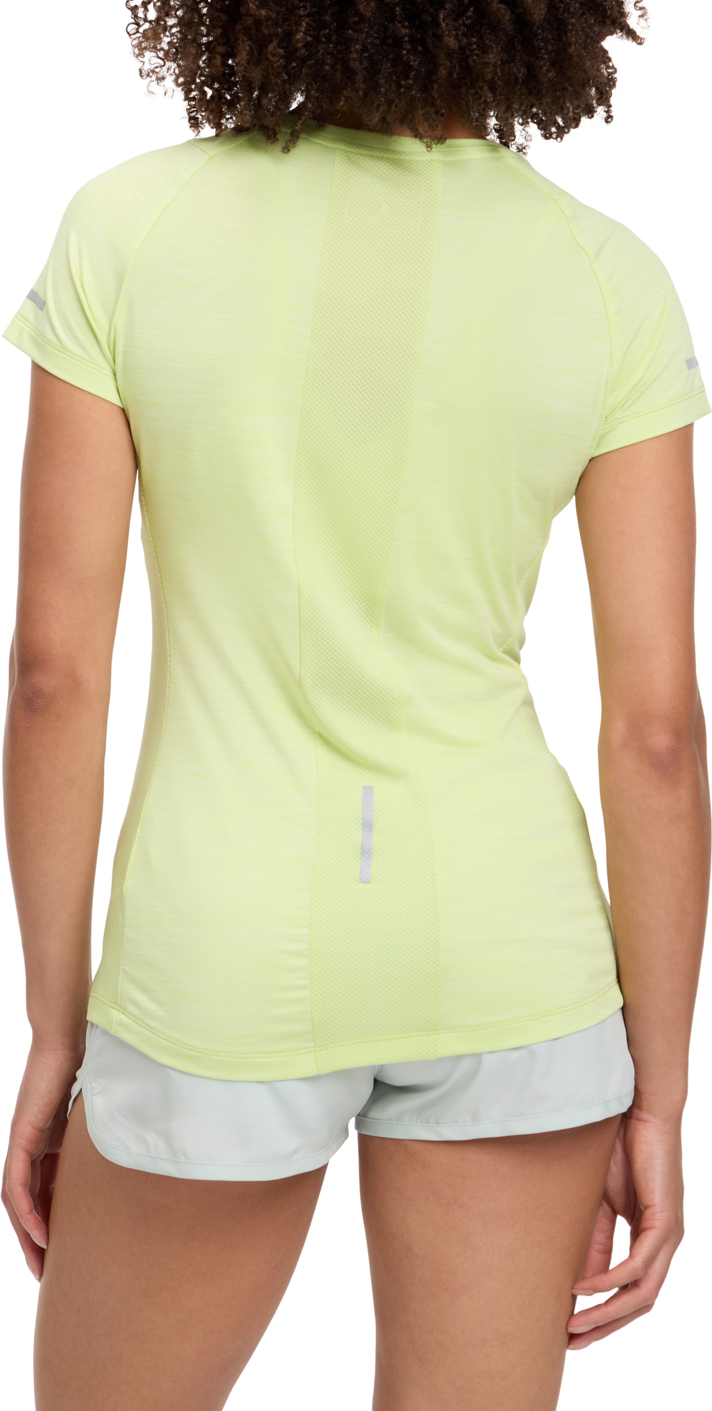 Energetics Laufshirt »DA.-T-SHIRT EVII SHORT SLEEVE W« mit reflektierenden Druckelementen, mit Flatlocknähten