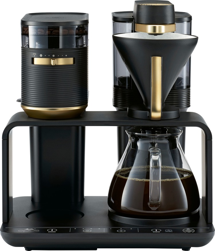 Kaffeemaschine mit Mahlwerk »EPOS® 1024-04«, 1 l Kaffeekanne, Papierfilter, 1x4,...