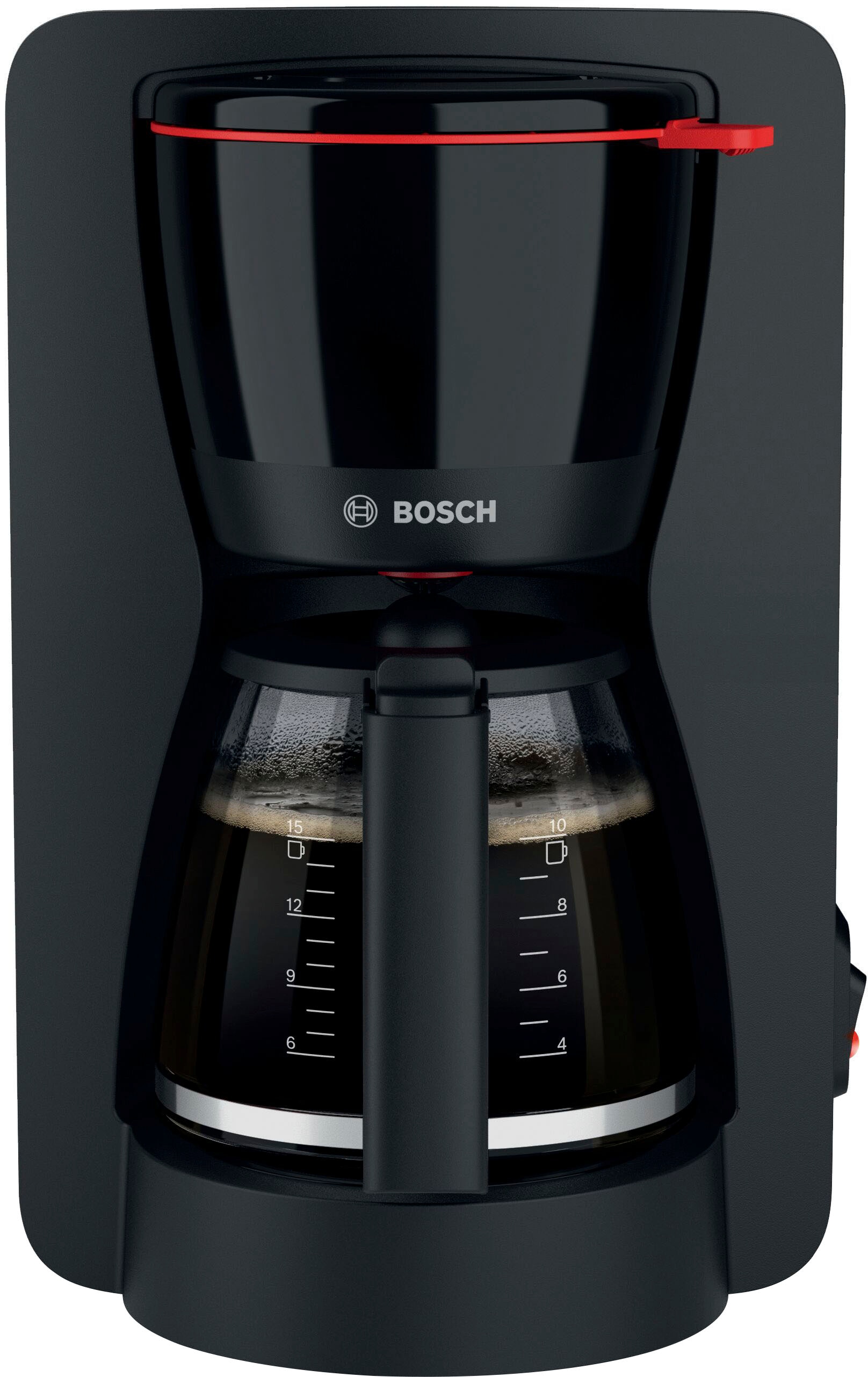 BOSCH Filterkaffeemaschine »MyMoment TKA2M113«, 1,25 l Kaffeekanne, Papierfilter, 1x4, für 10-15 Tassen, Glaskanne, 40min Warmhaltefunktion, 1200 W