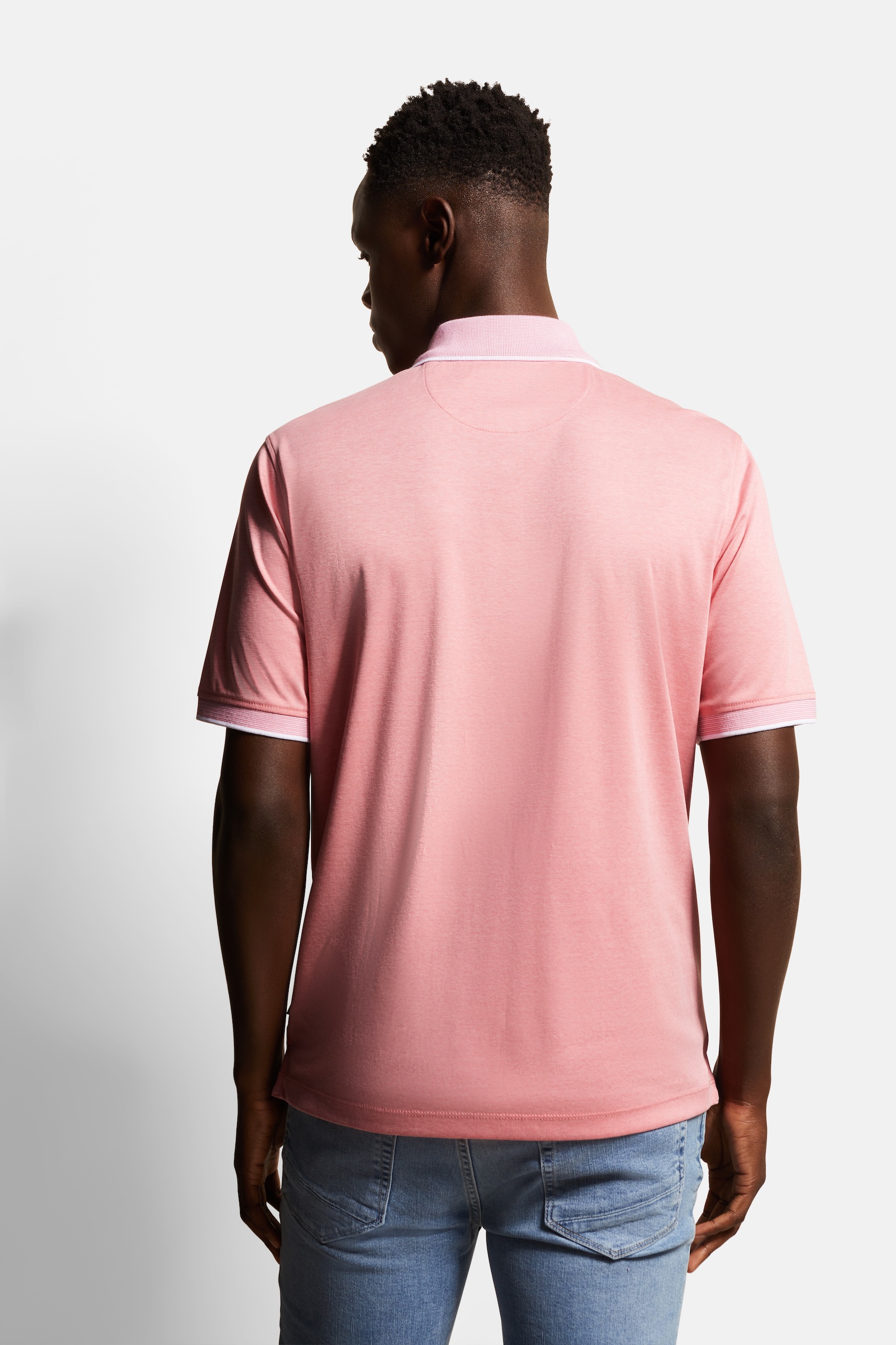 bugatti Poloshirt, mit Kontraststreifen