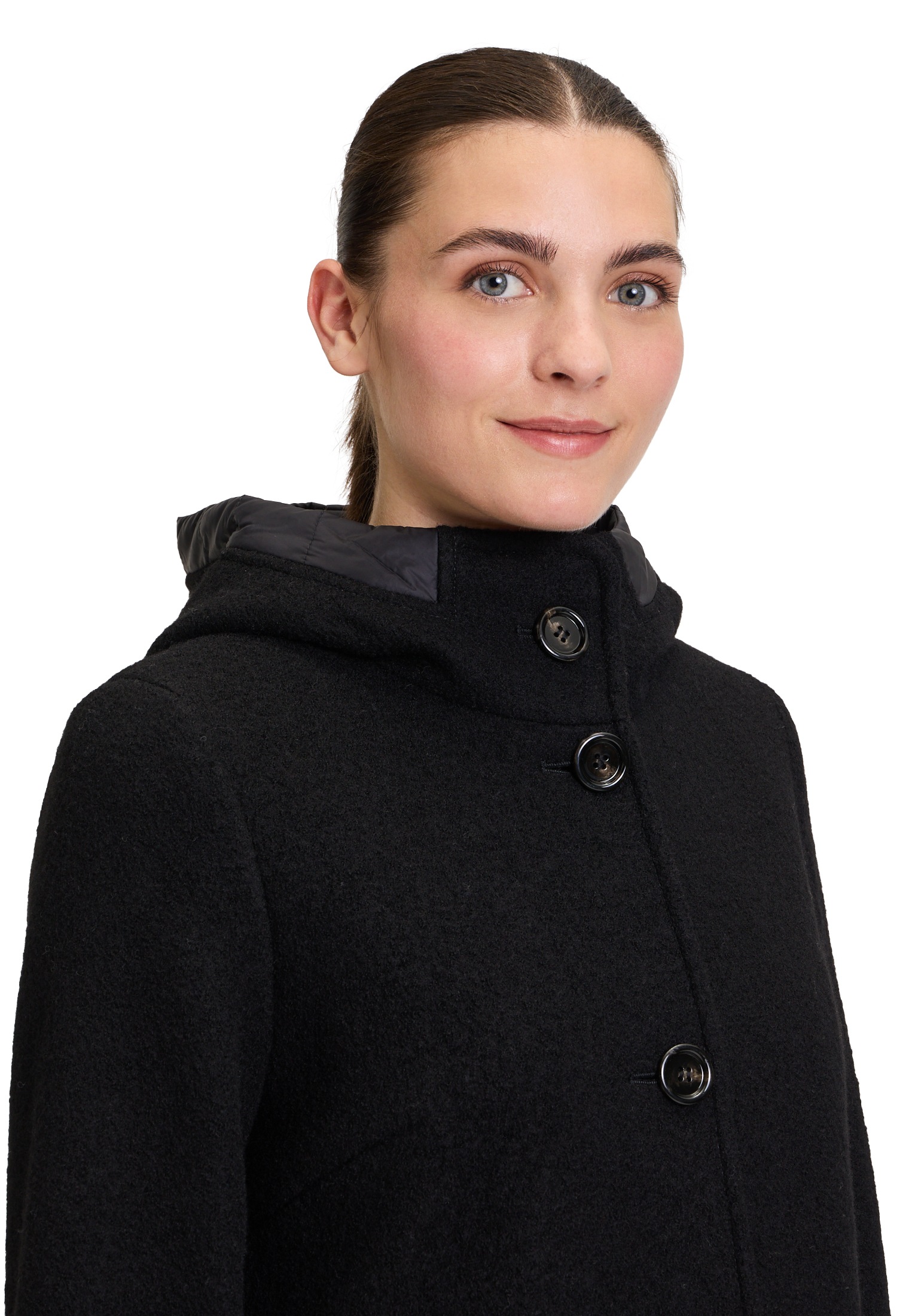 Gil Bret Wolljacke »Wolljacke mit Kapuze«
