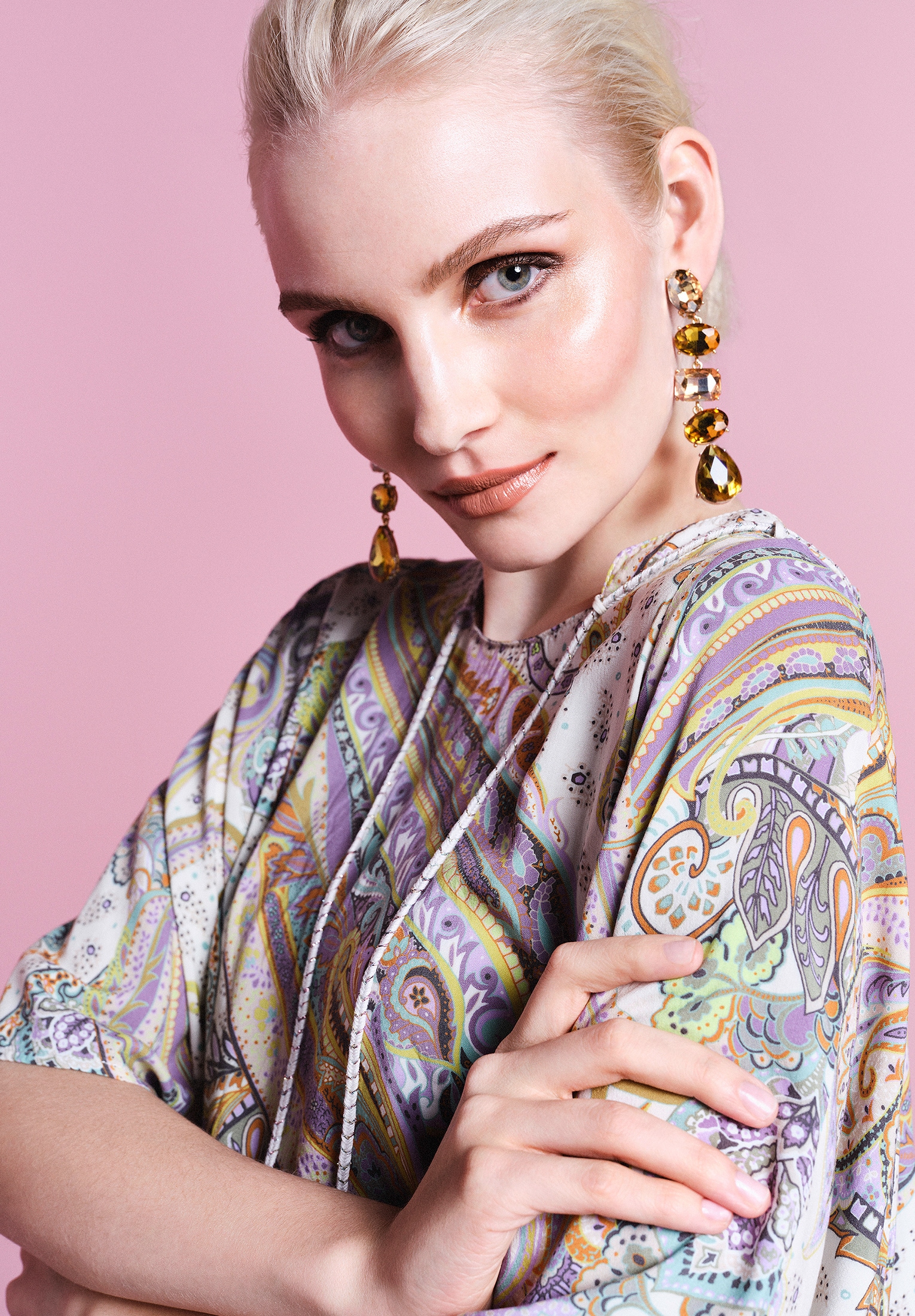 Cartoon Klassische Bluse »Oversize-Bluse mit Muster«